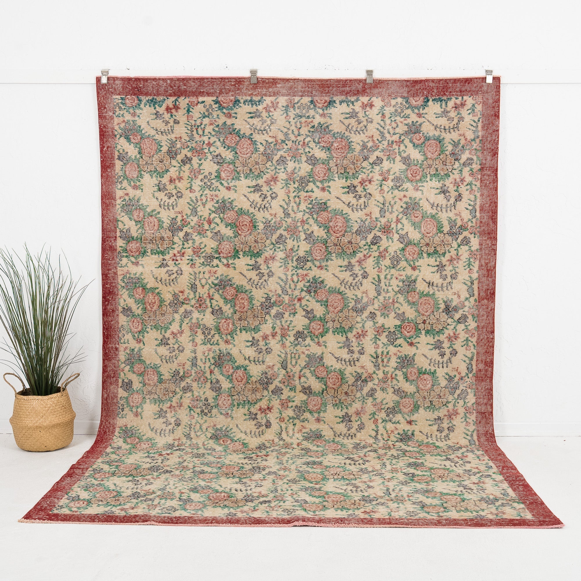 Aerivelle - Vintage Turkish Area Rug