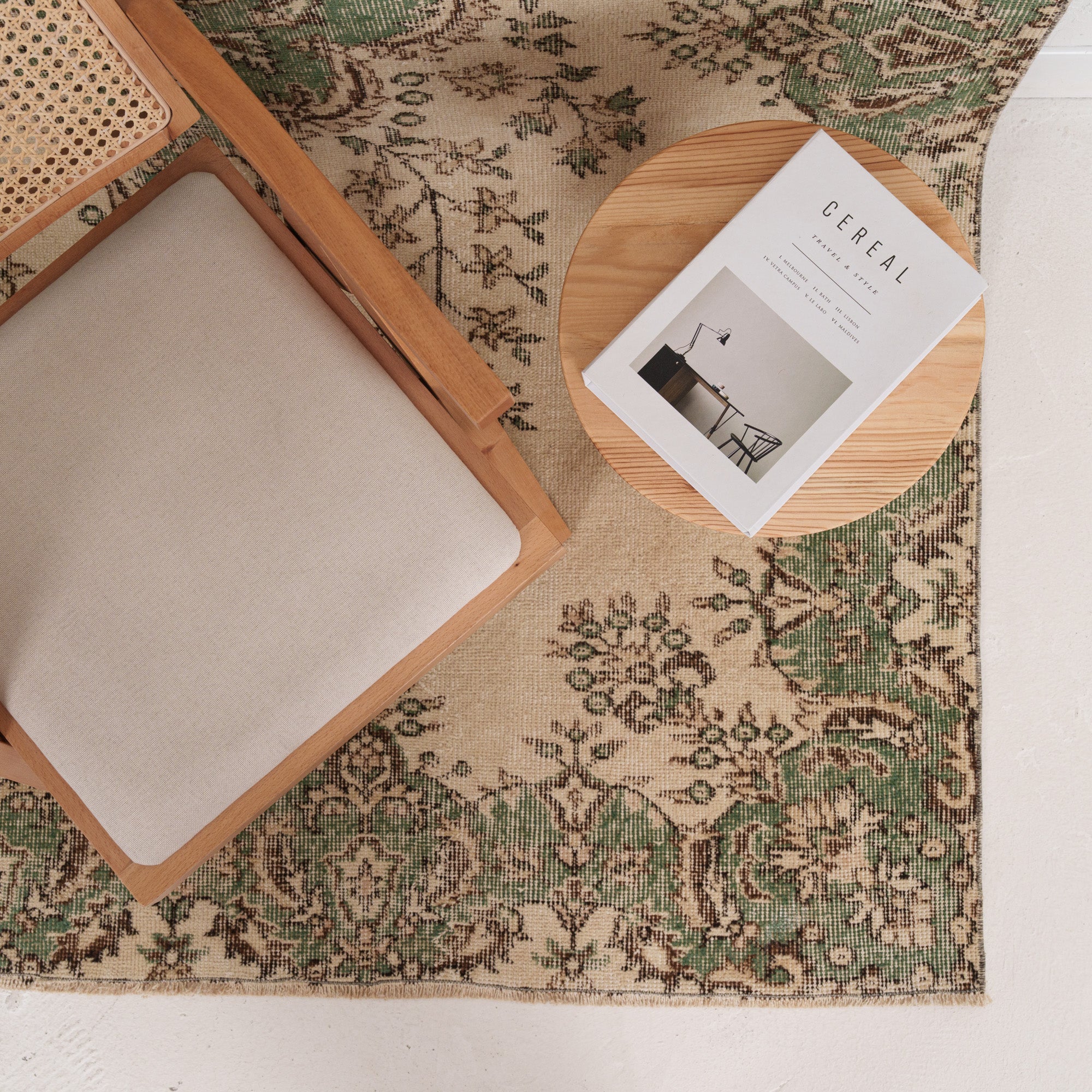 6x9 Beige Turkish Rug