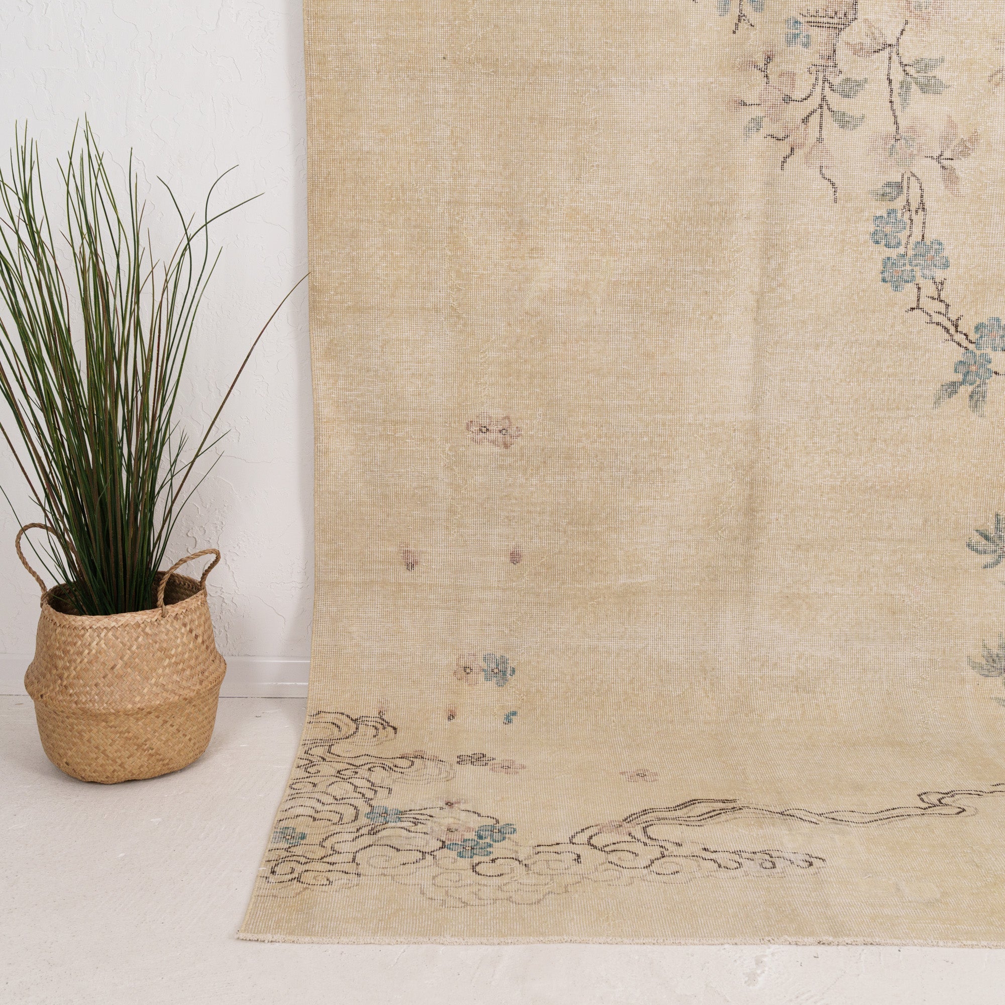 Medium Blue Antique Rug