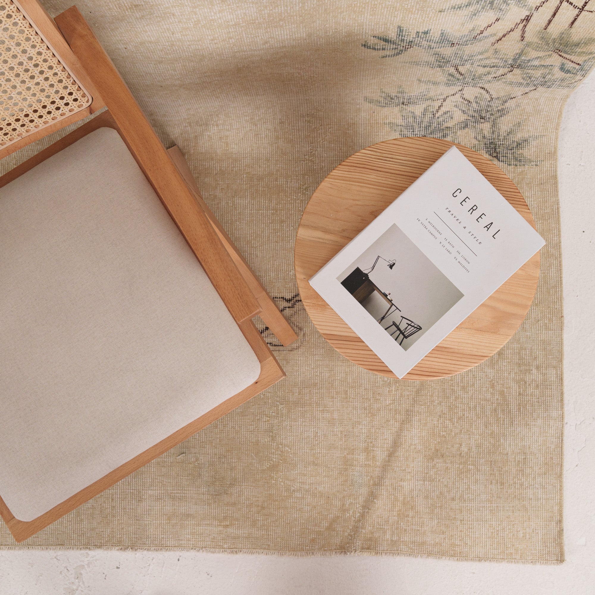 5x9 Beige Turkish Rug