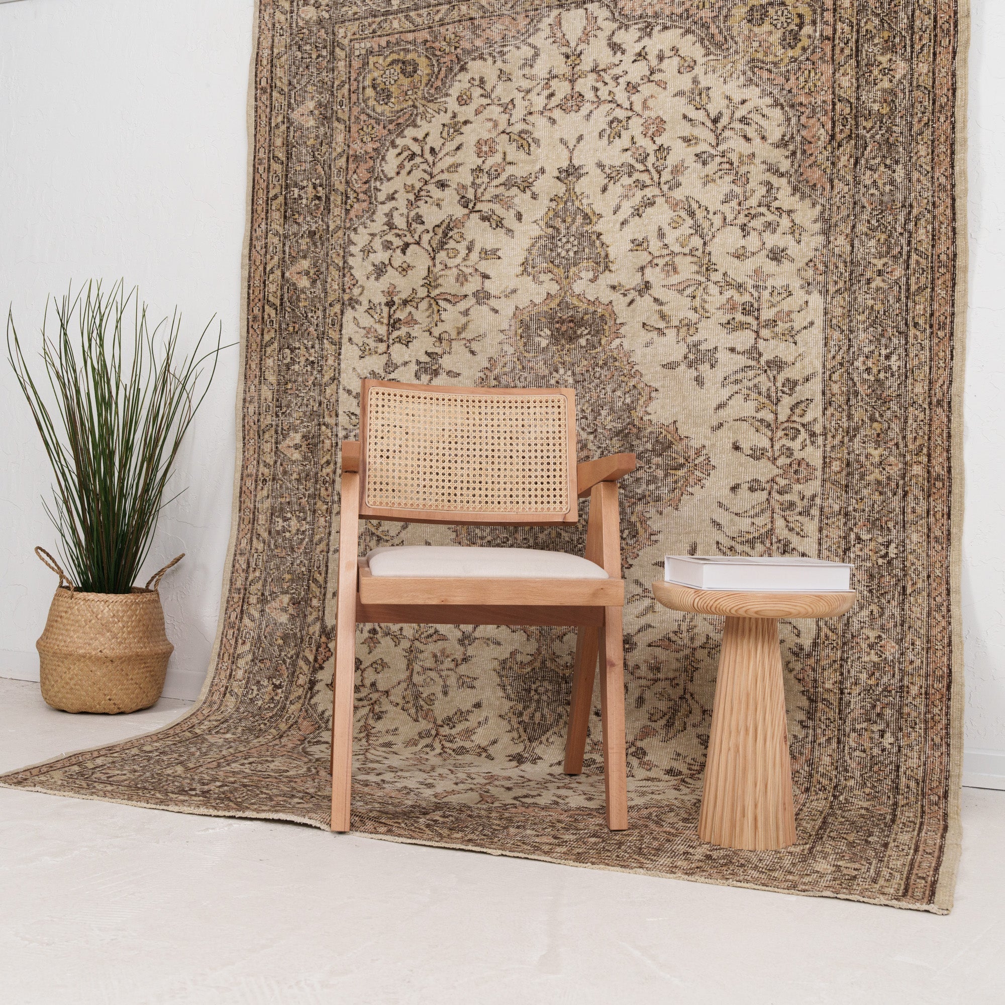 Medium Brown Antique Rug