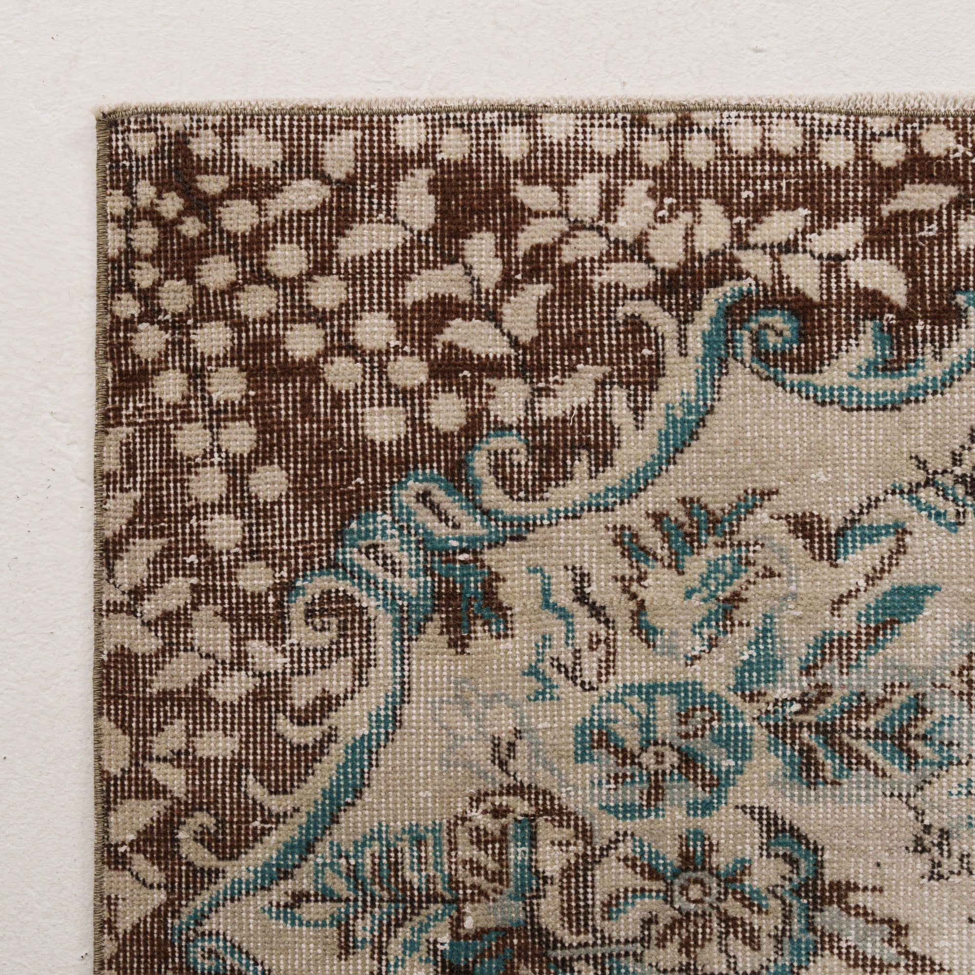 Floral 6x9 Beige Rug