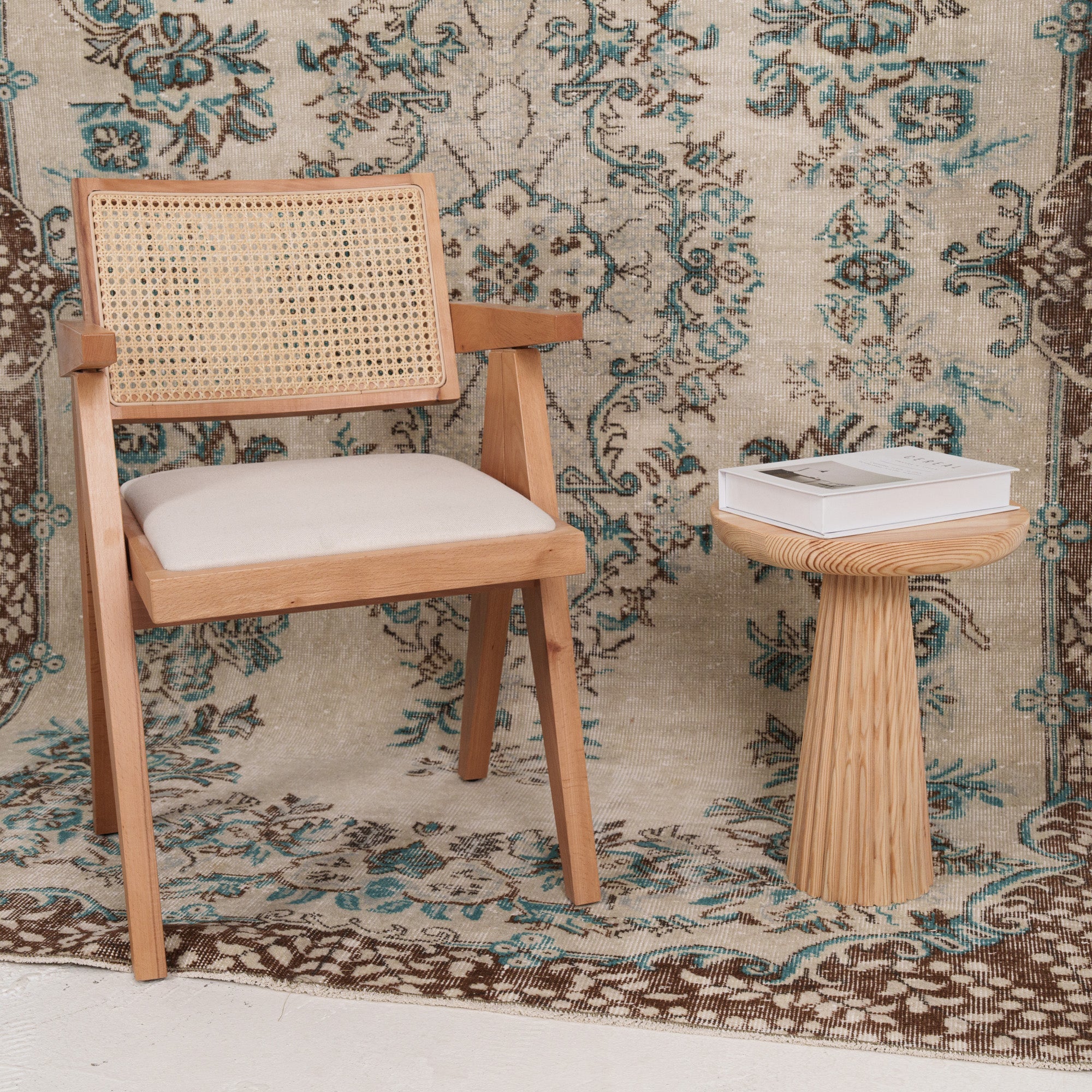 Medium Brown Antique Rug