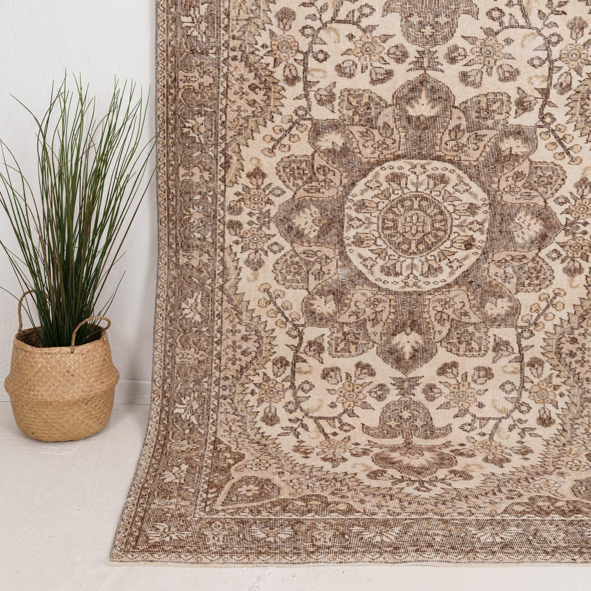 Medium Brown Antique Rug