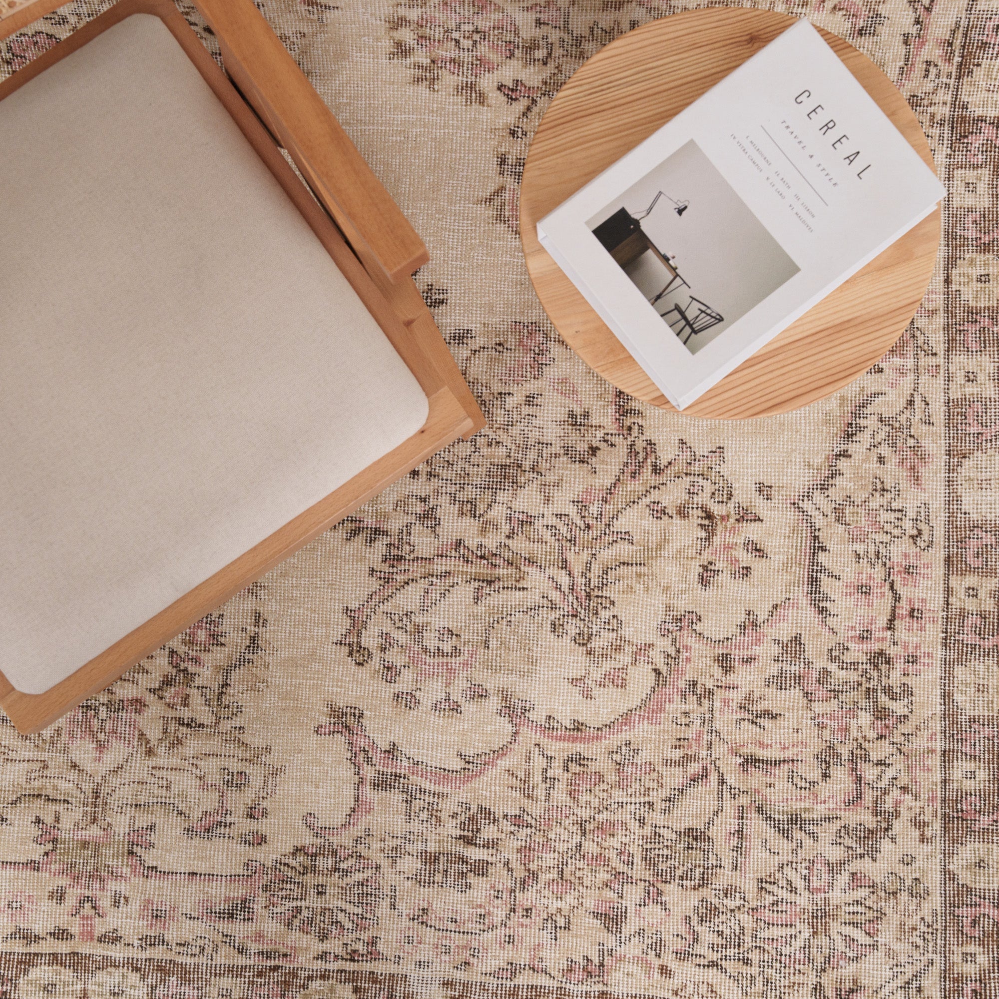 6x10 Beige Turkish Rug