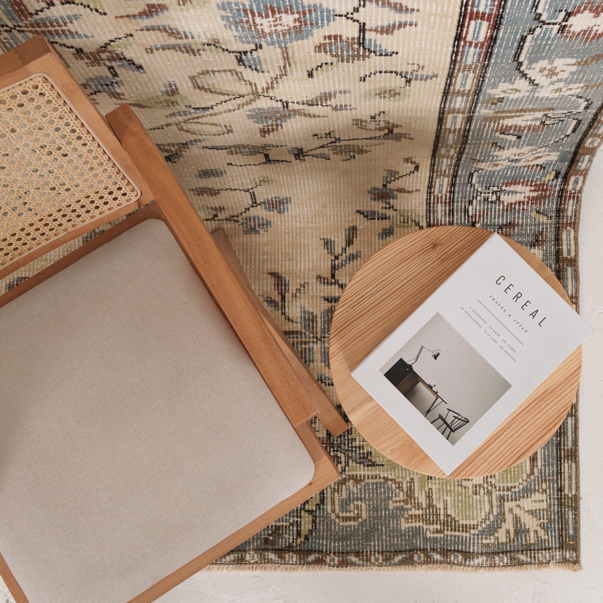 6x9 Beige Turkish Rug