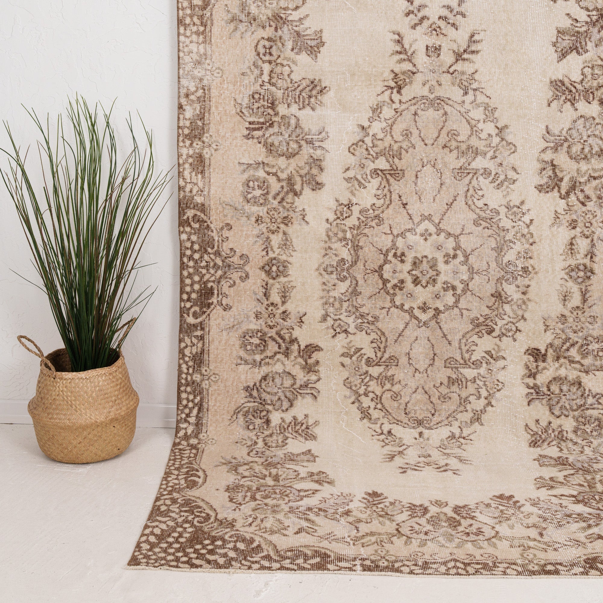 Medium Brown Antique Rug