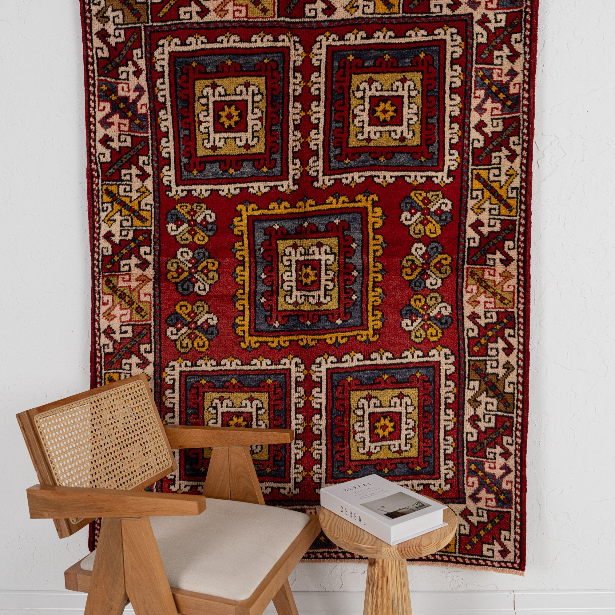 Nyari - Turkish Rug, Vintage Charm for Modern Spaces