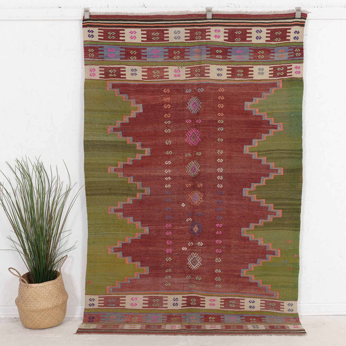 Paerisin - Vintage Turkish Small Rug
