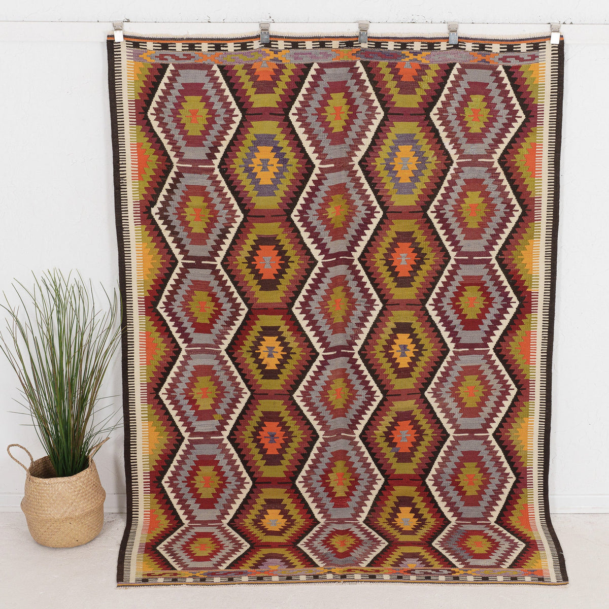 Qaelina - Vintage Turkish Small Rug