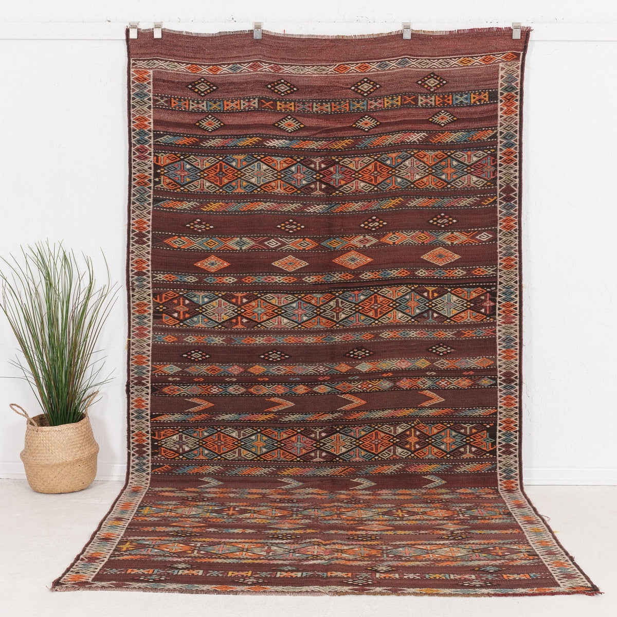 Urielella - Vintage Turkish Area Rug