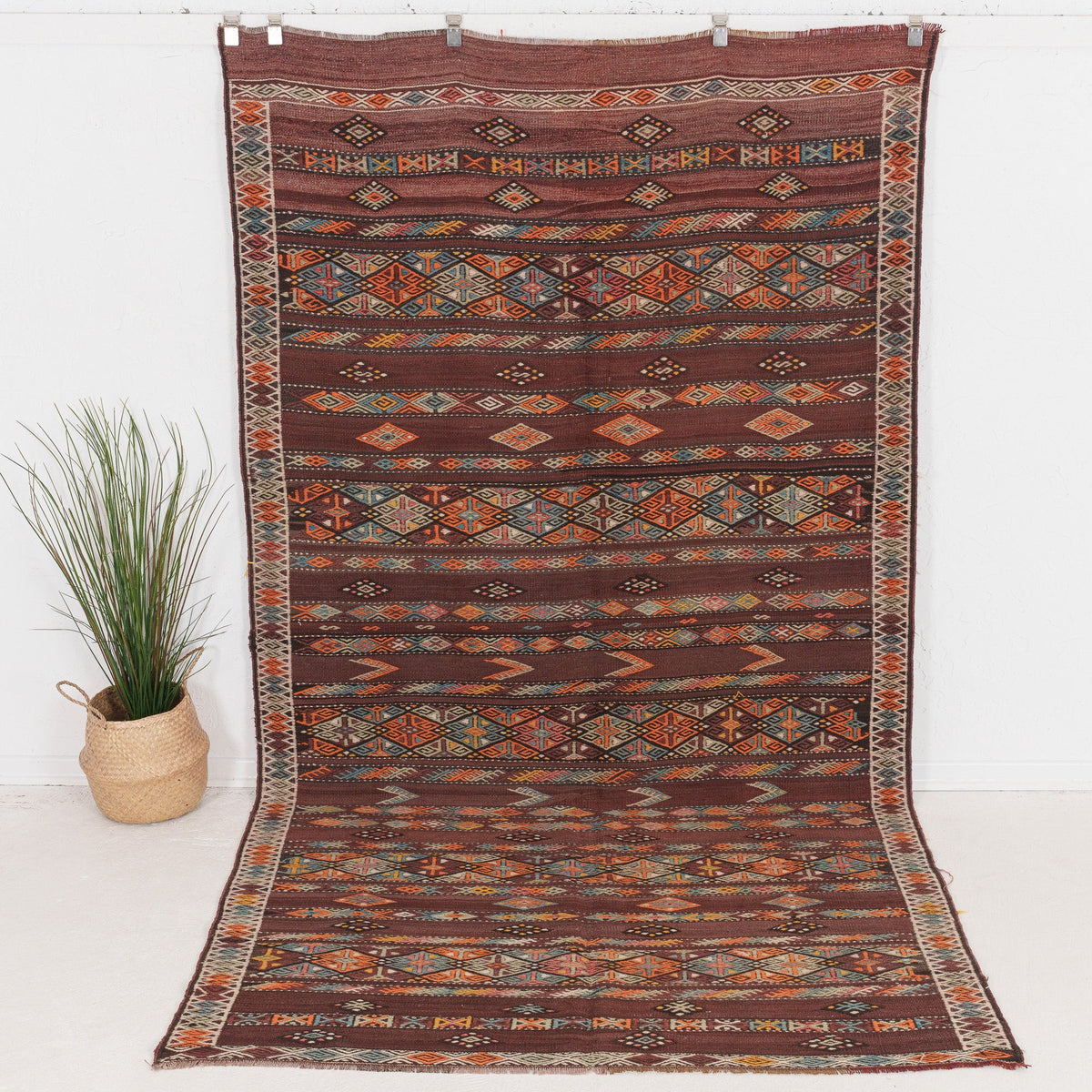 Urielella - Vintage Turkish Area Rug