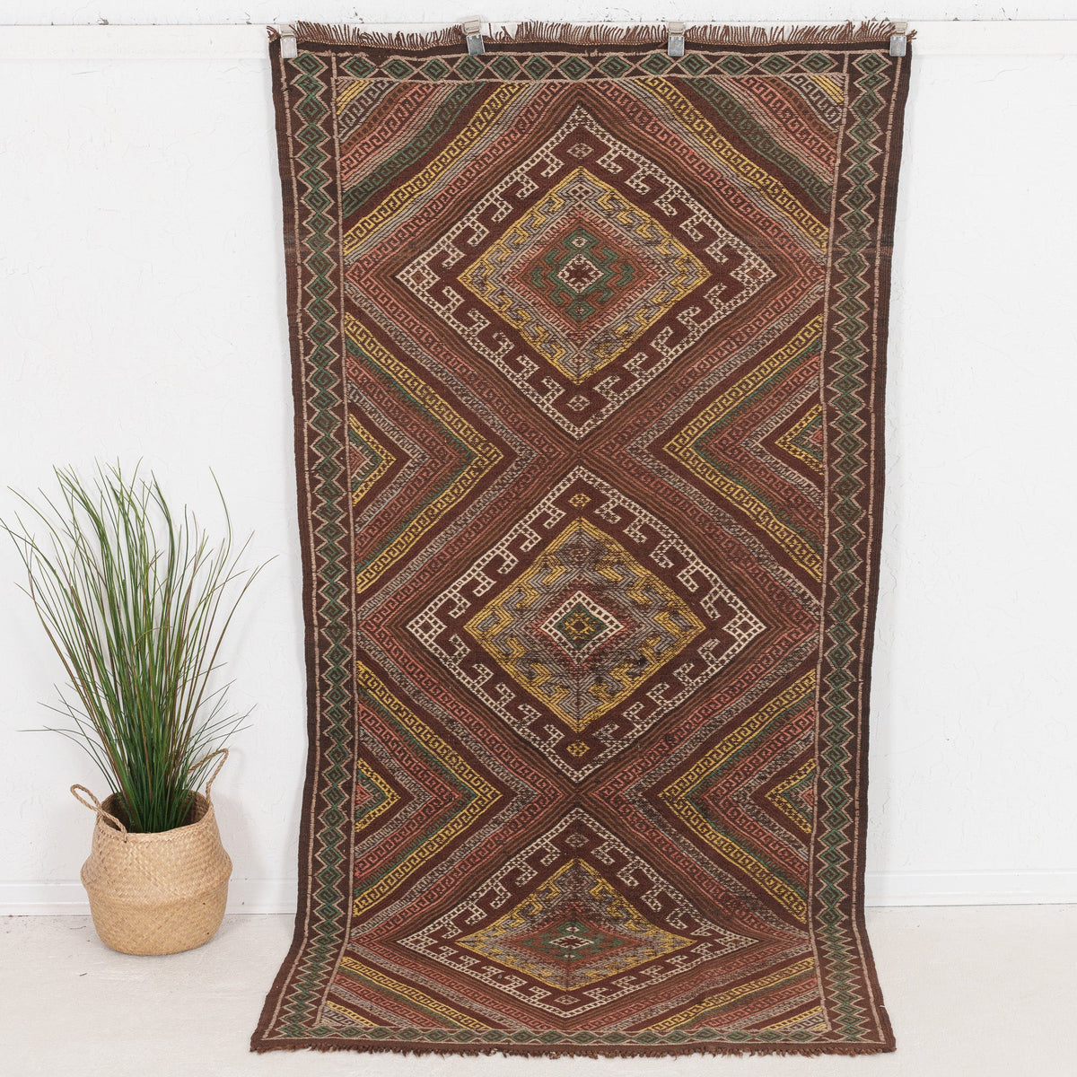 Urieline - Vintage Turkish Small Rug