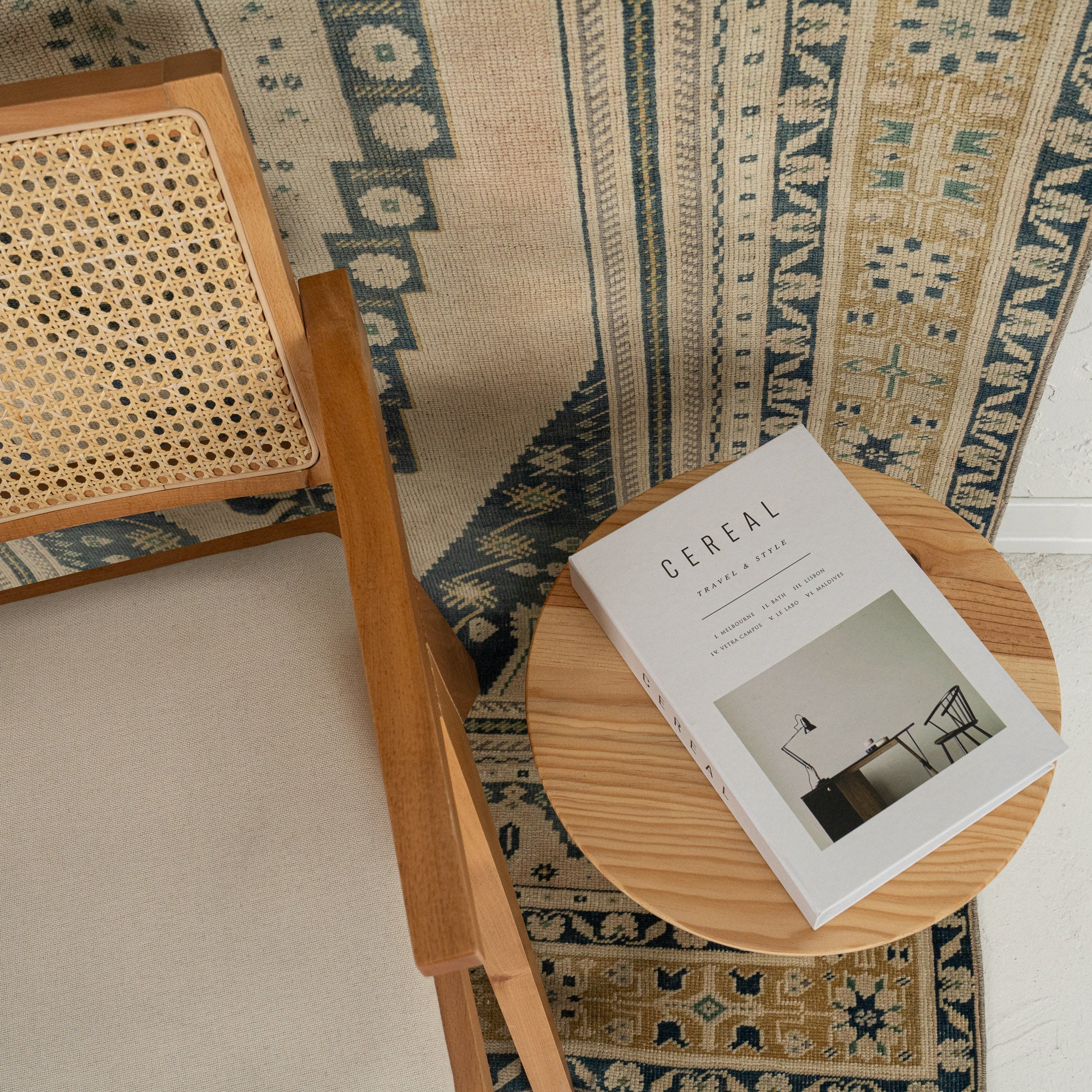 Zenovia - Living Room Rug, Premium Handmade Craft