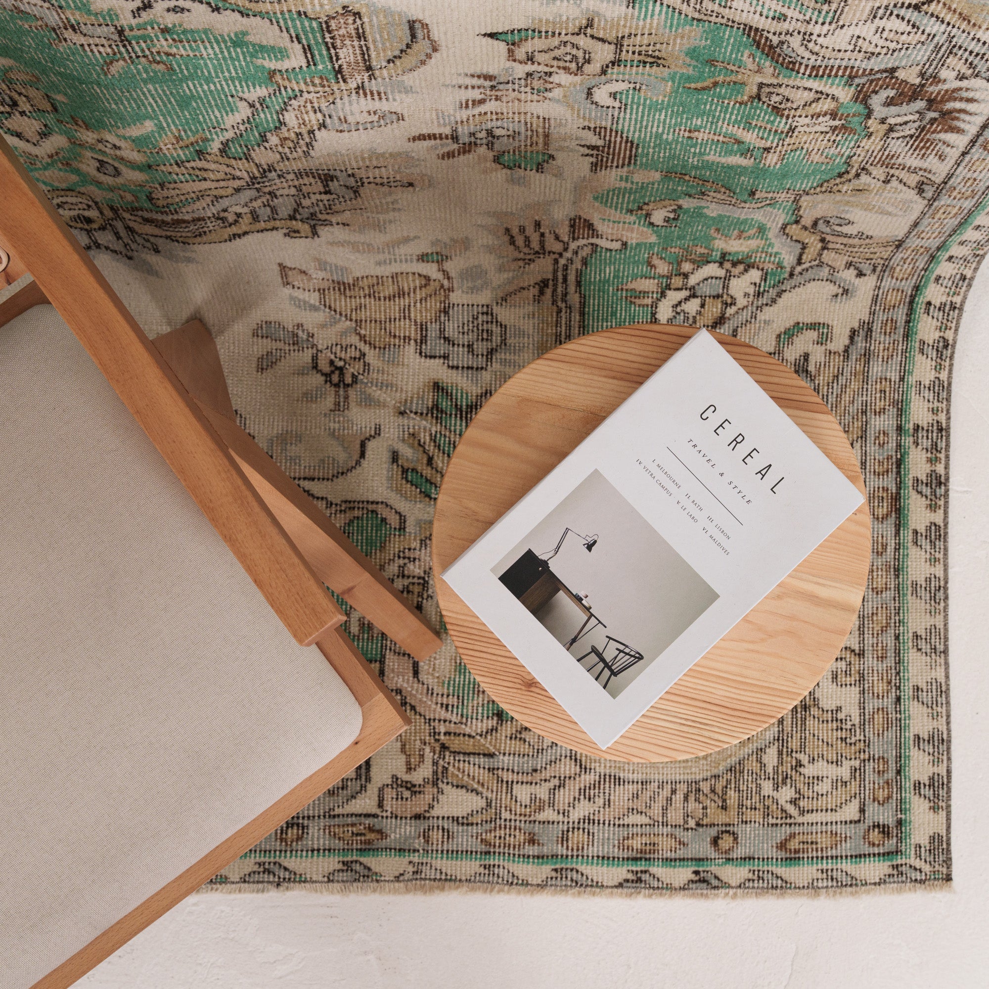 6x9 Beige Turkish Rug