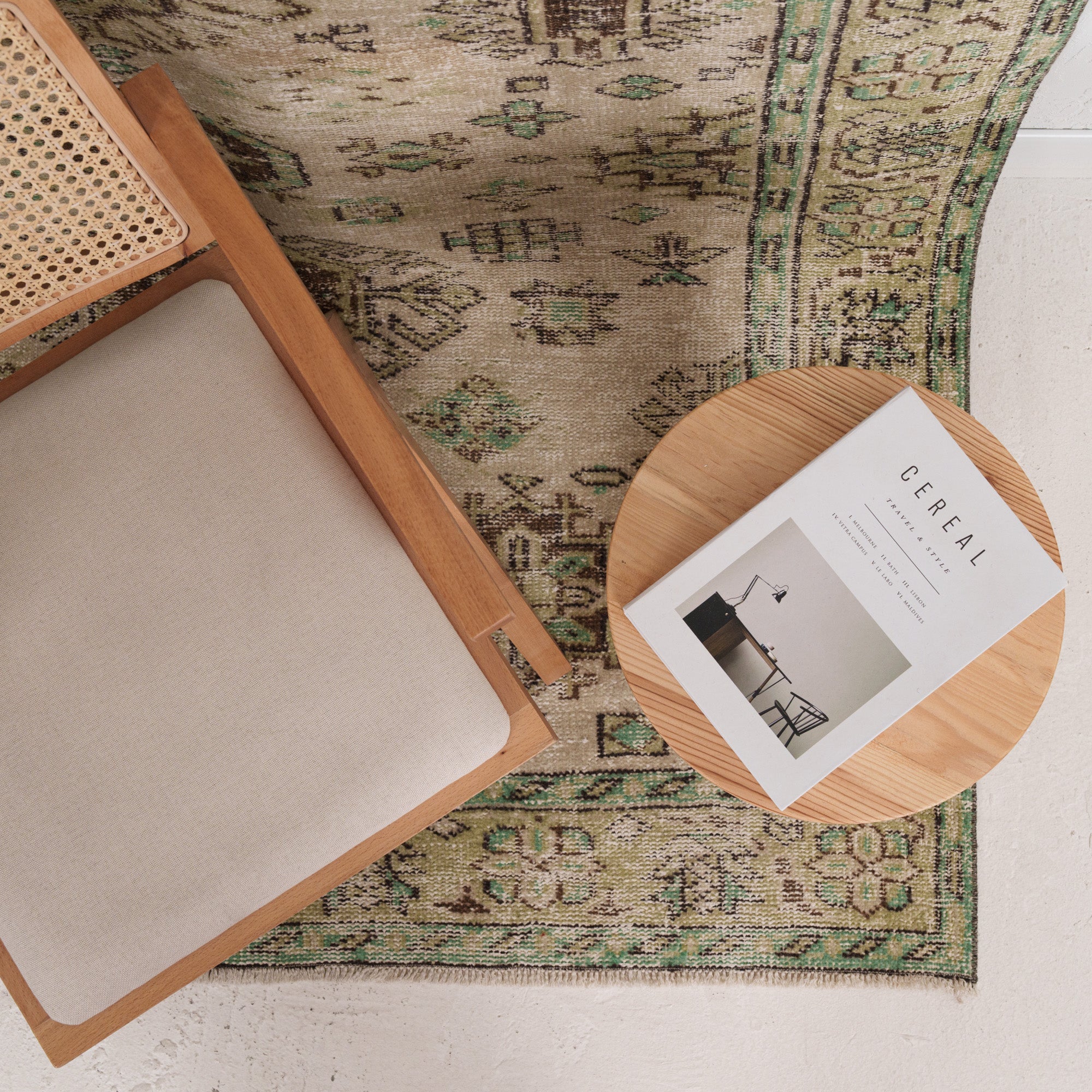 5x9 Beige Turkish Rug