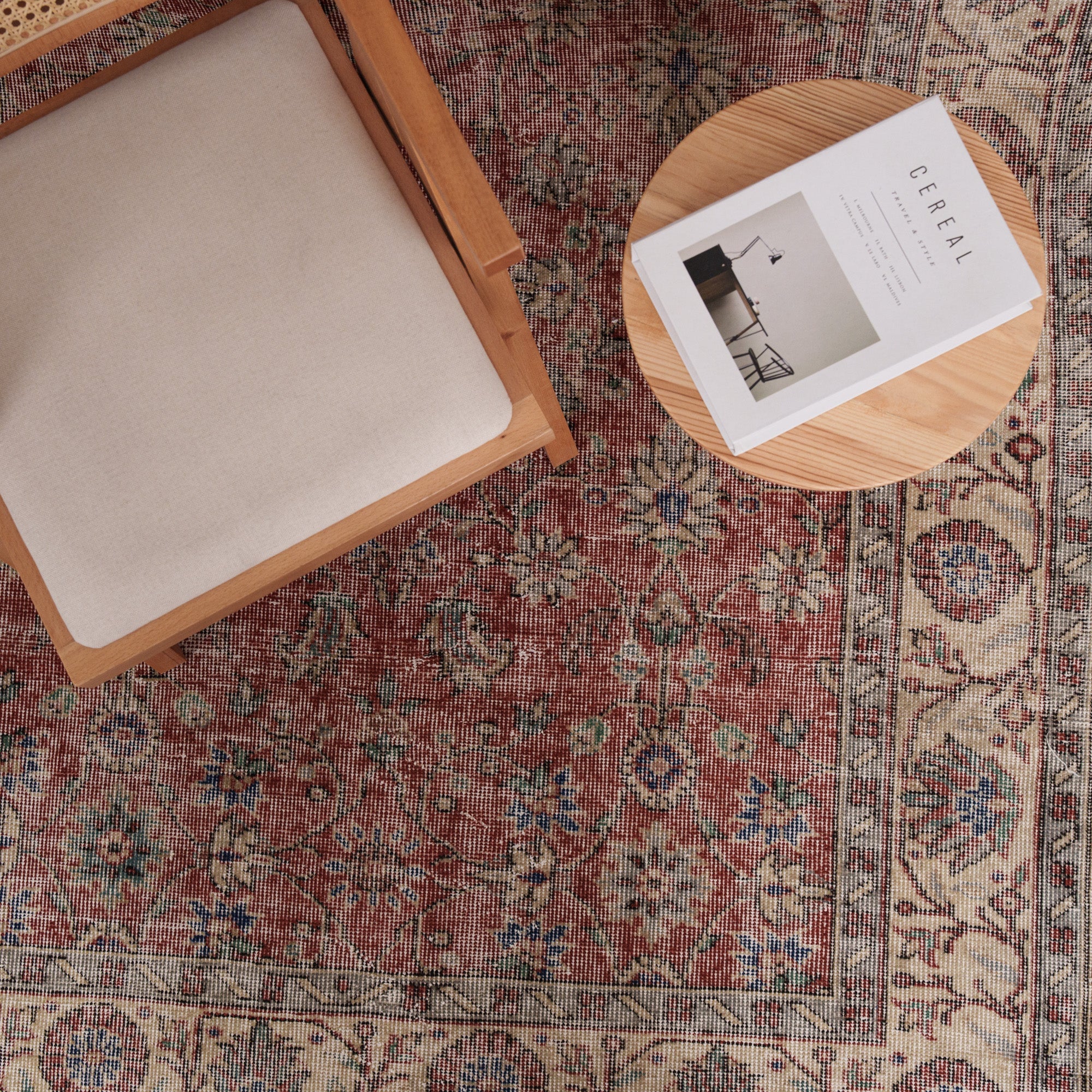 7x11 Red Turkish Rug