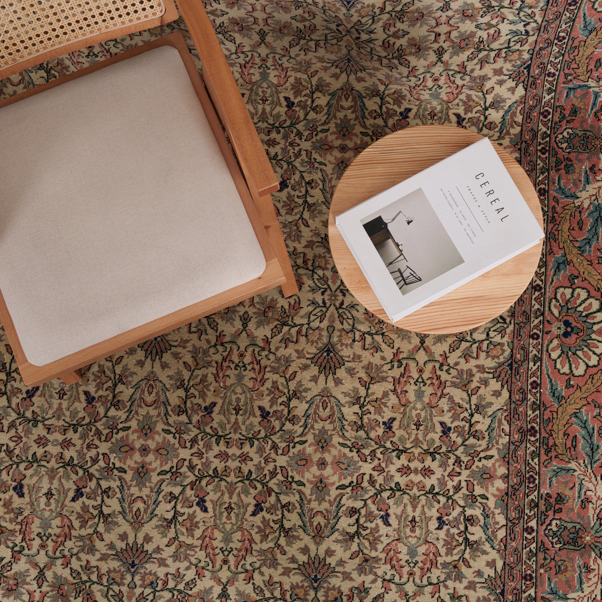 8x11 Beige Turkish Rug