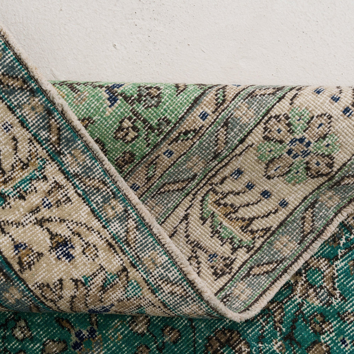 Geometric 7x10 Blue Rug