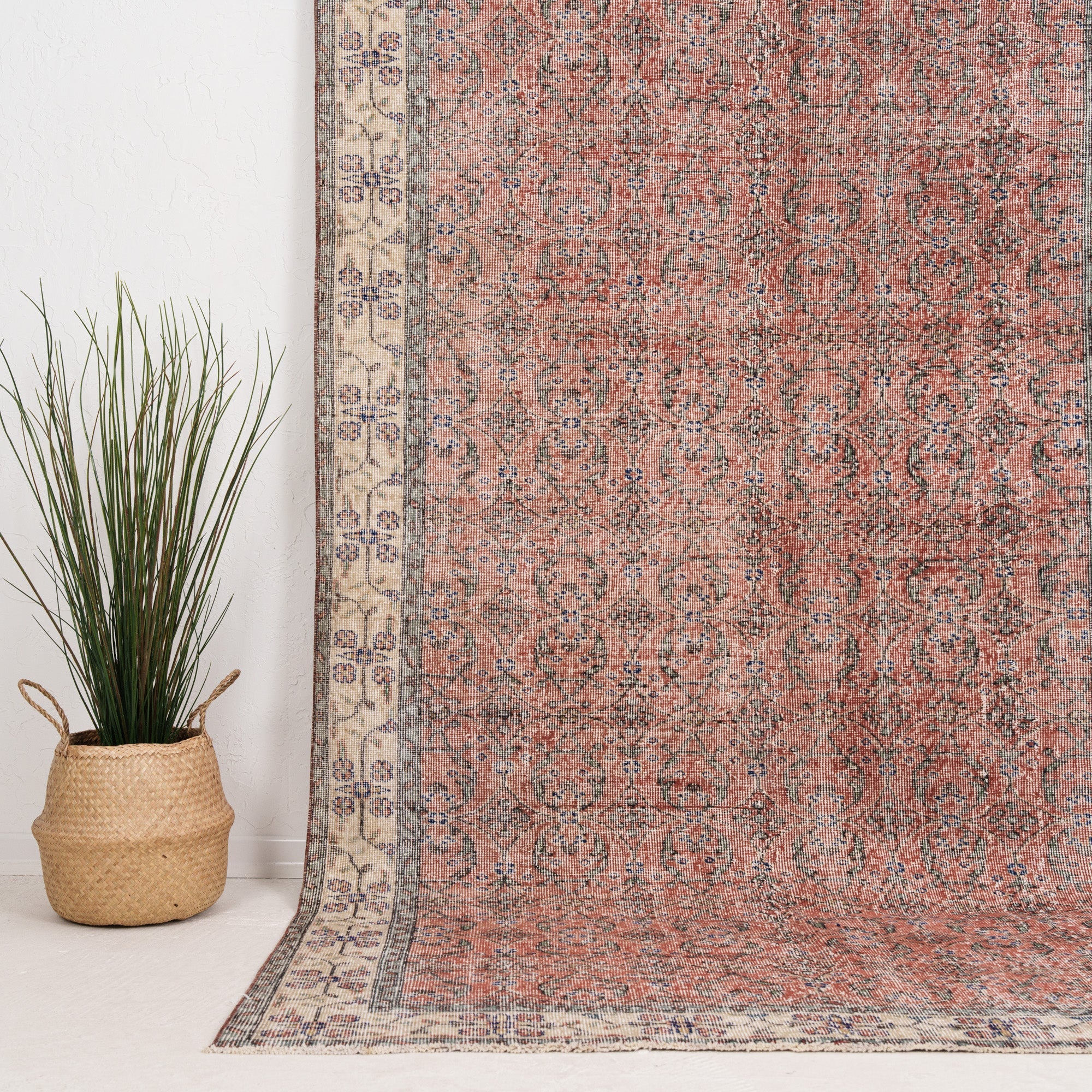 Medium Beige Antique Rug