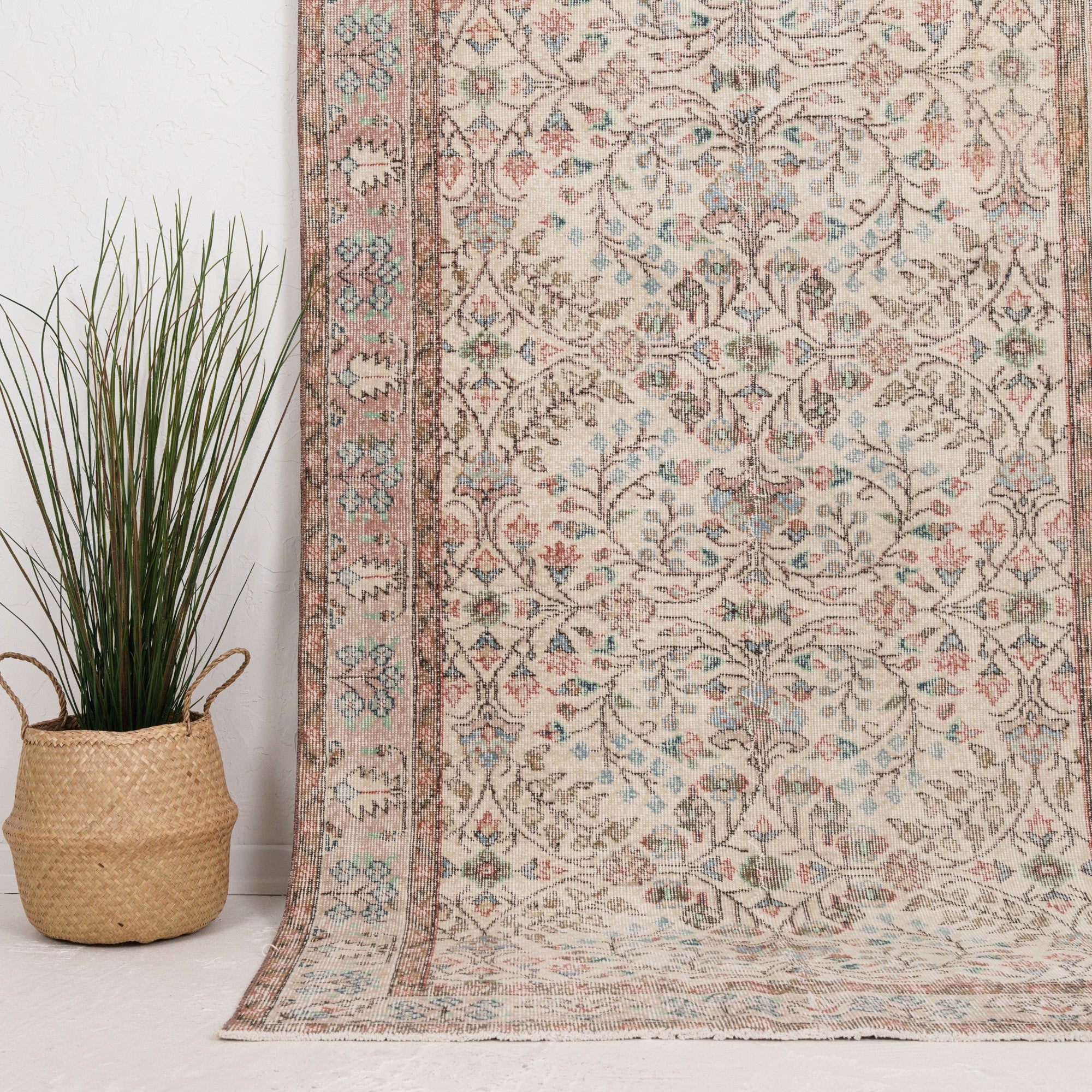 Medium Pink Antique Rug