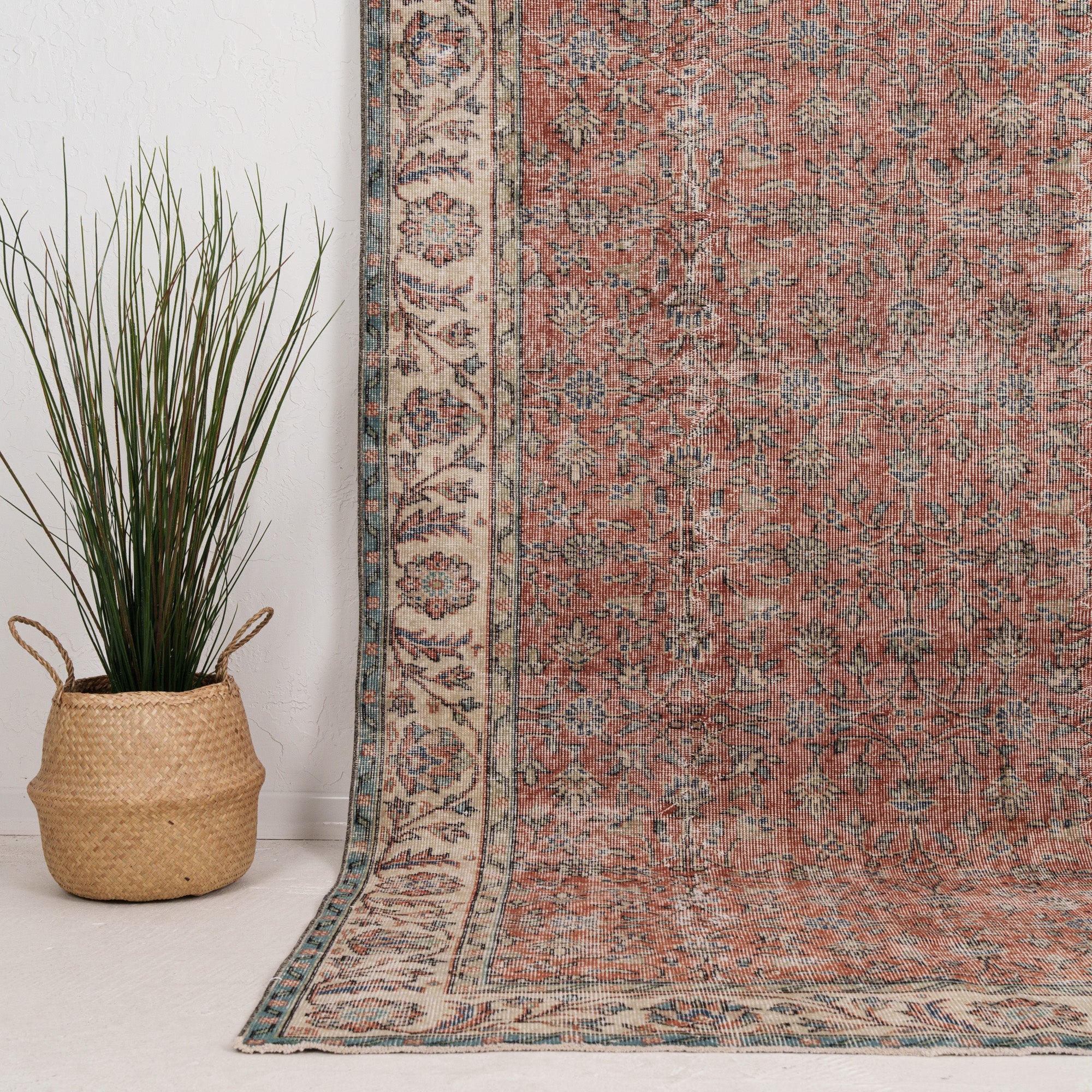 Medium Red Antique Rug