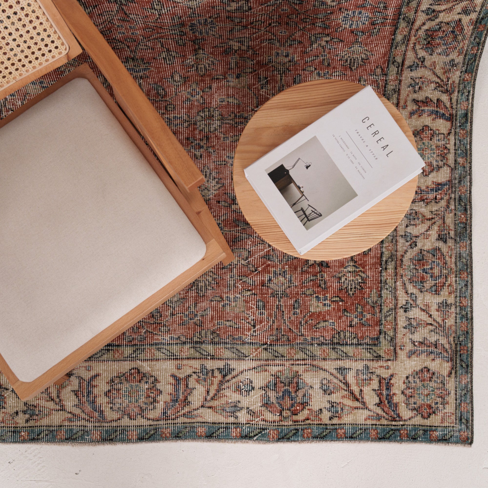 6x9 Beige Turkish Rug