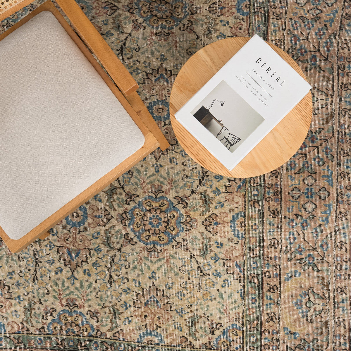 Zaerinella - Vintage Turkish Area Rug