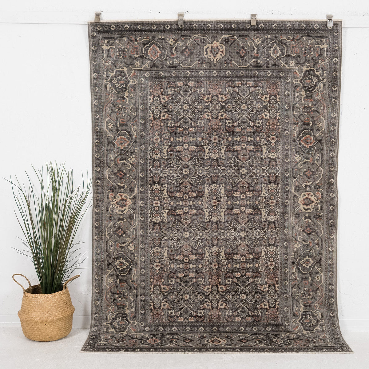 Ferelyra - Vintage Turkish Small Rug