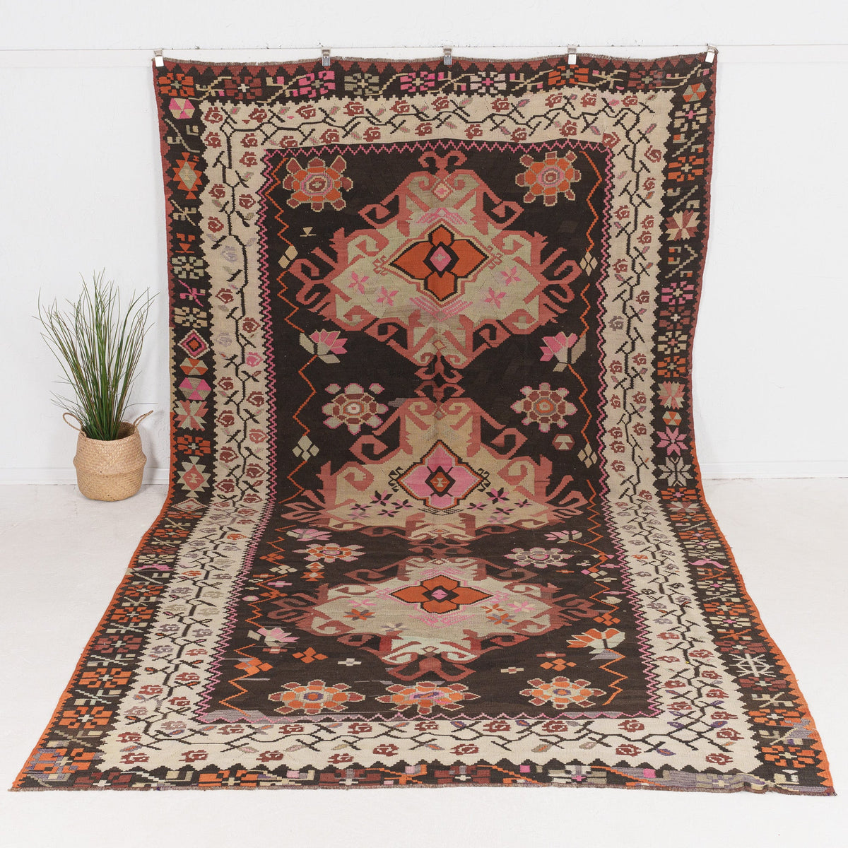 Urieless - Vintage Turkish Area Rug