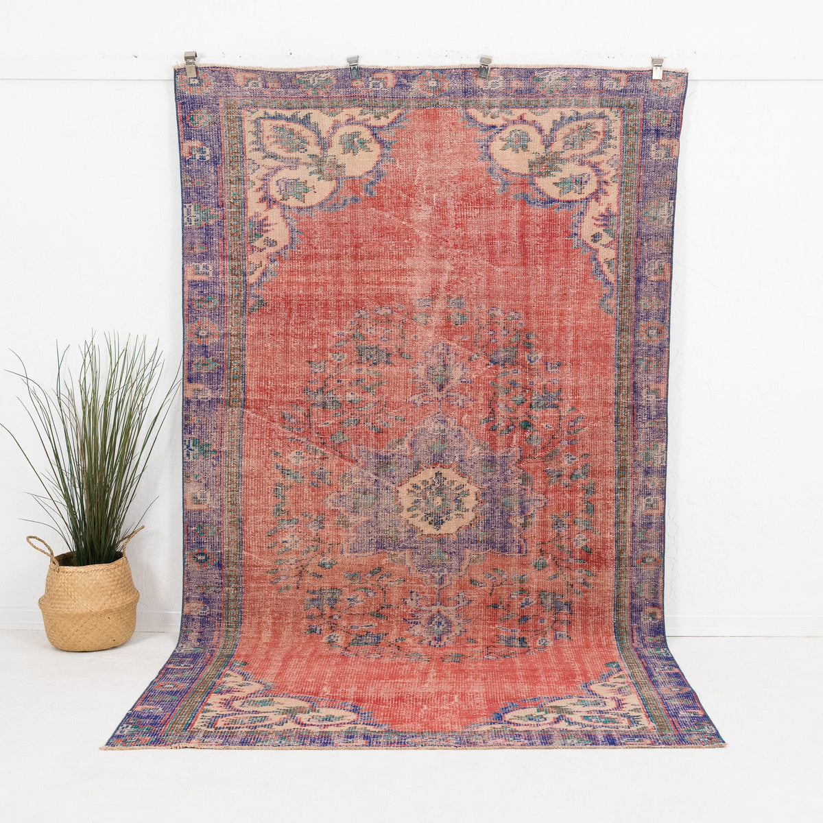 Fioralyn - Vintage Turkish Area Rug