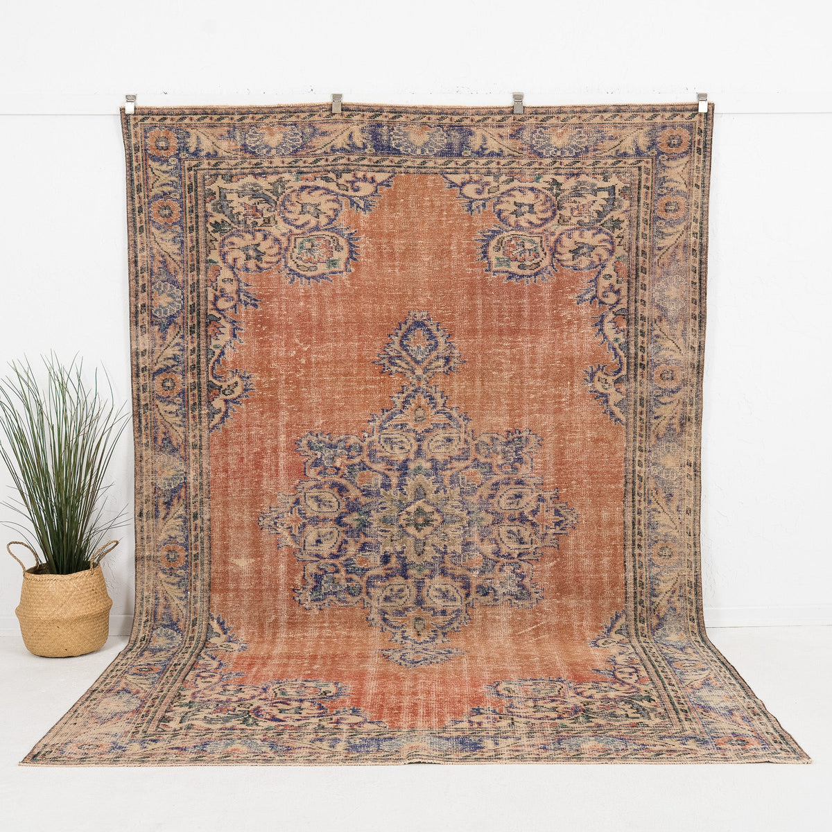 Corava - Vintage Turkish Area Rug