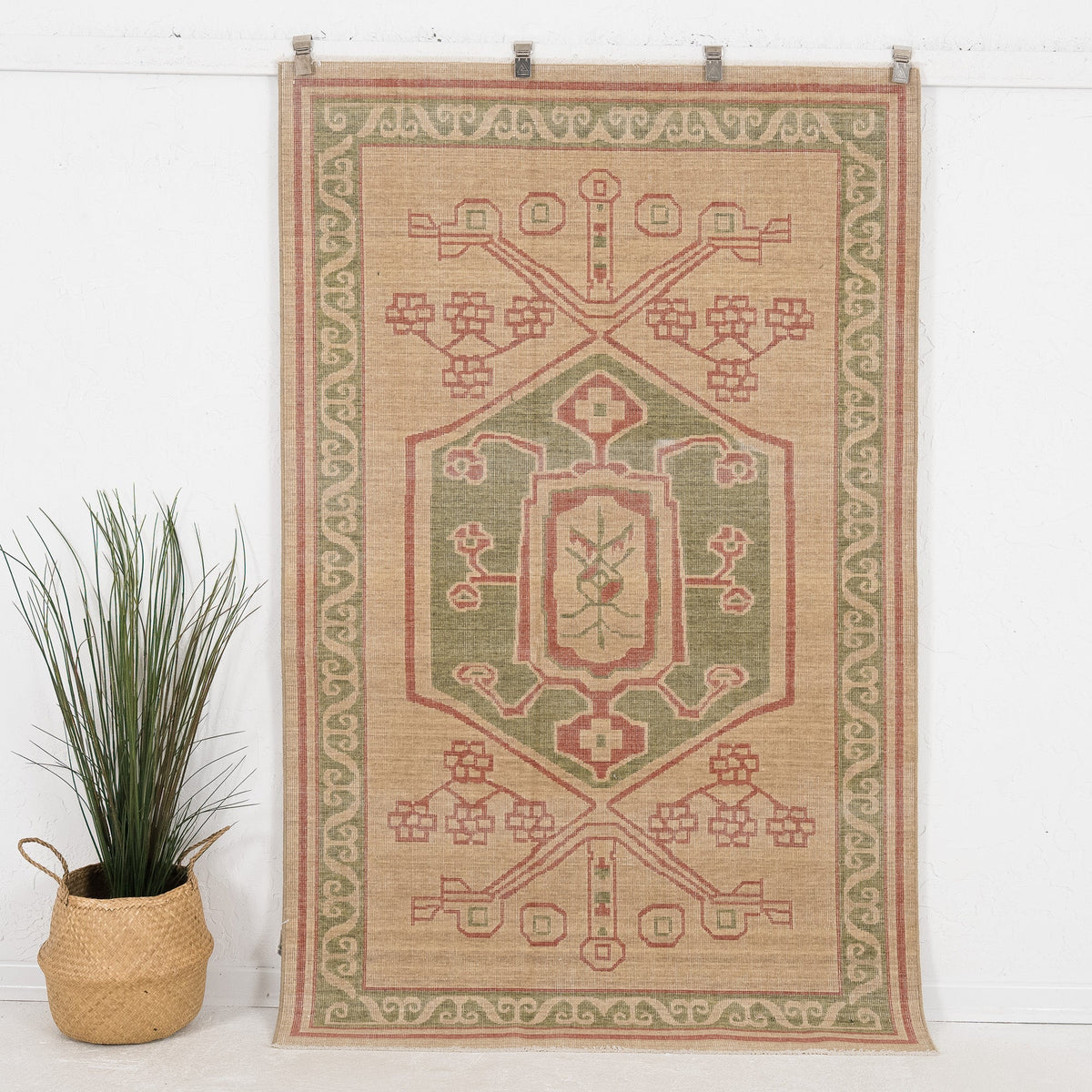 Ovelira - Vintage Turkish Small Rug