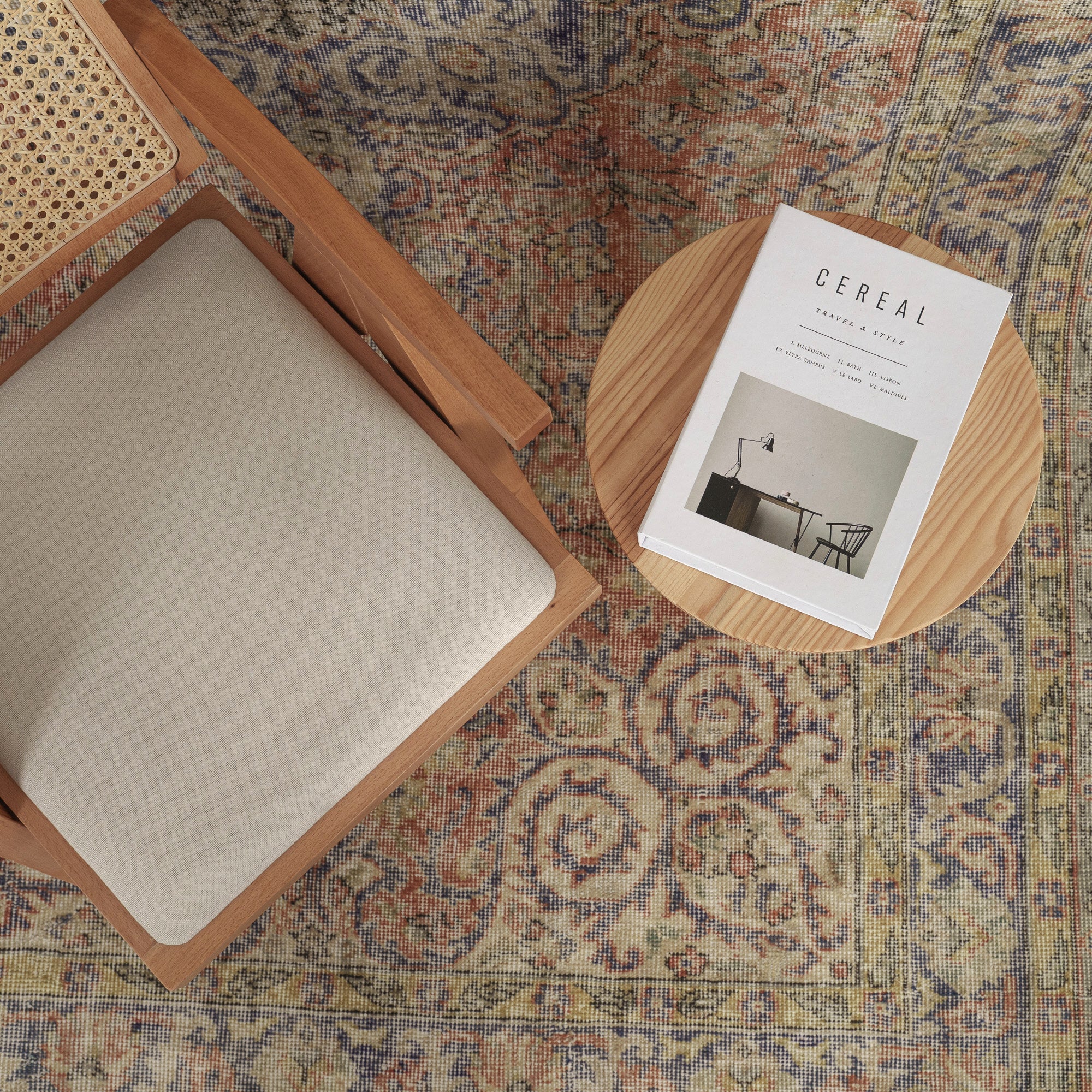 Delisa - Dining Room Rug, Classic Artisan Crafted