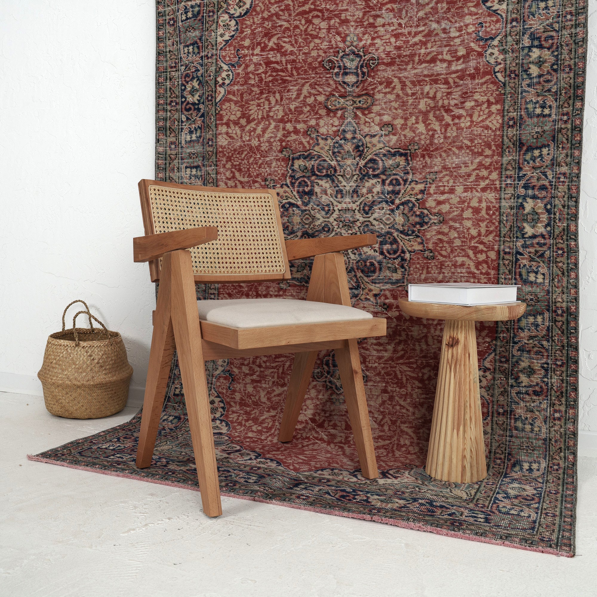 Olivira - Turkish Rug, Vintage Charm for Modern Spaces