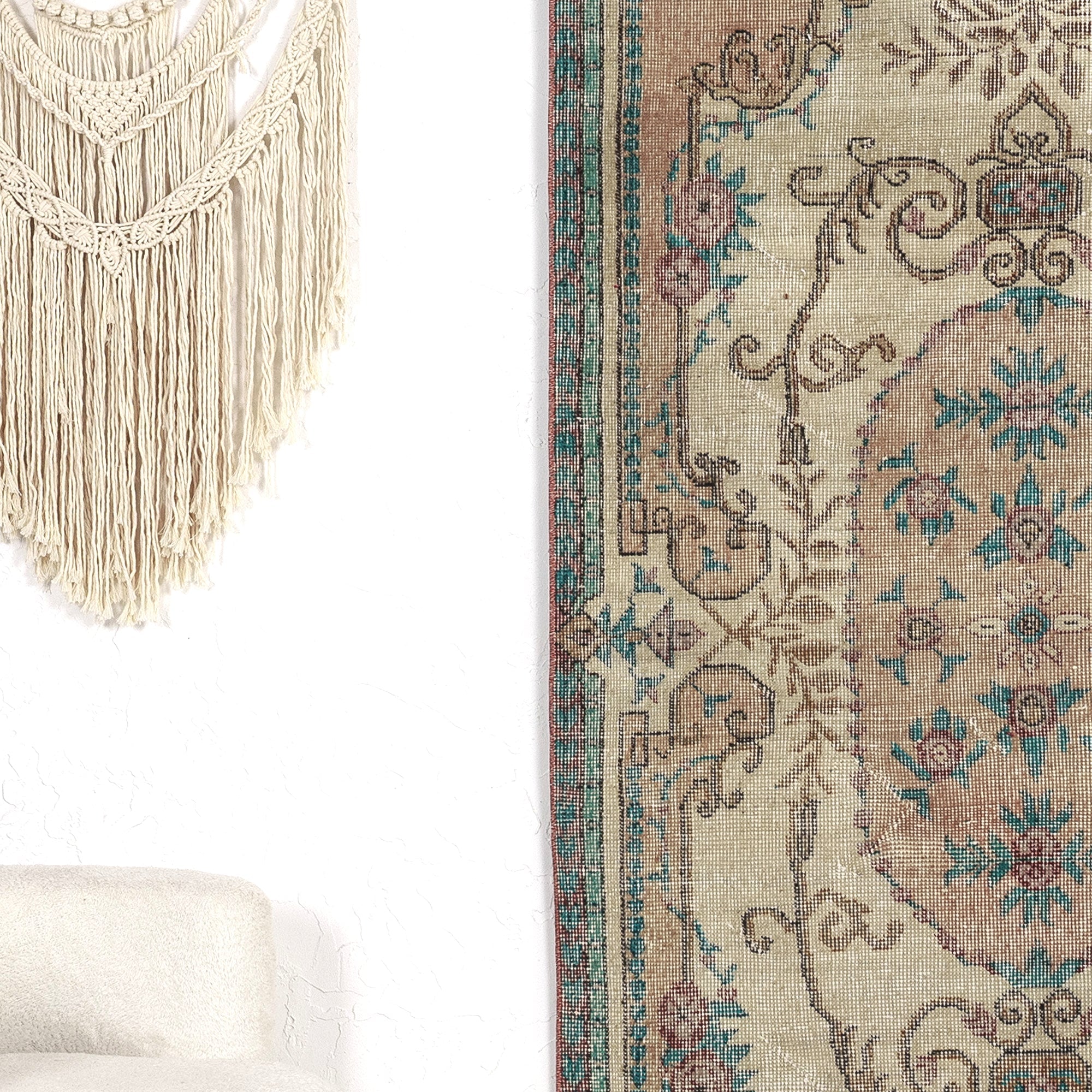 Delia - Authentic Persian Rug, Artisan Designed