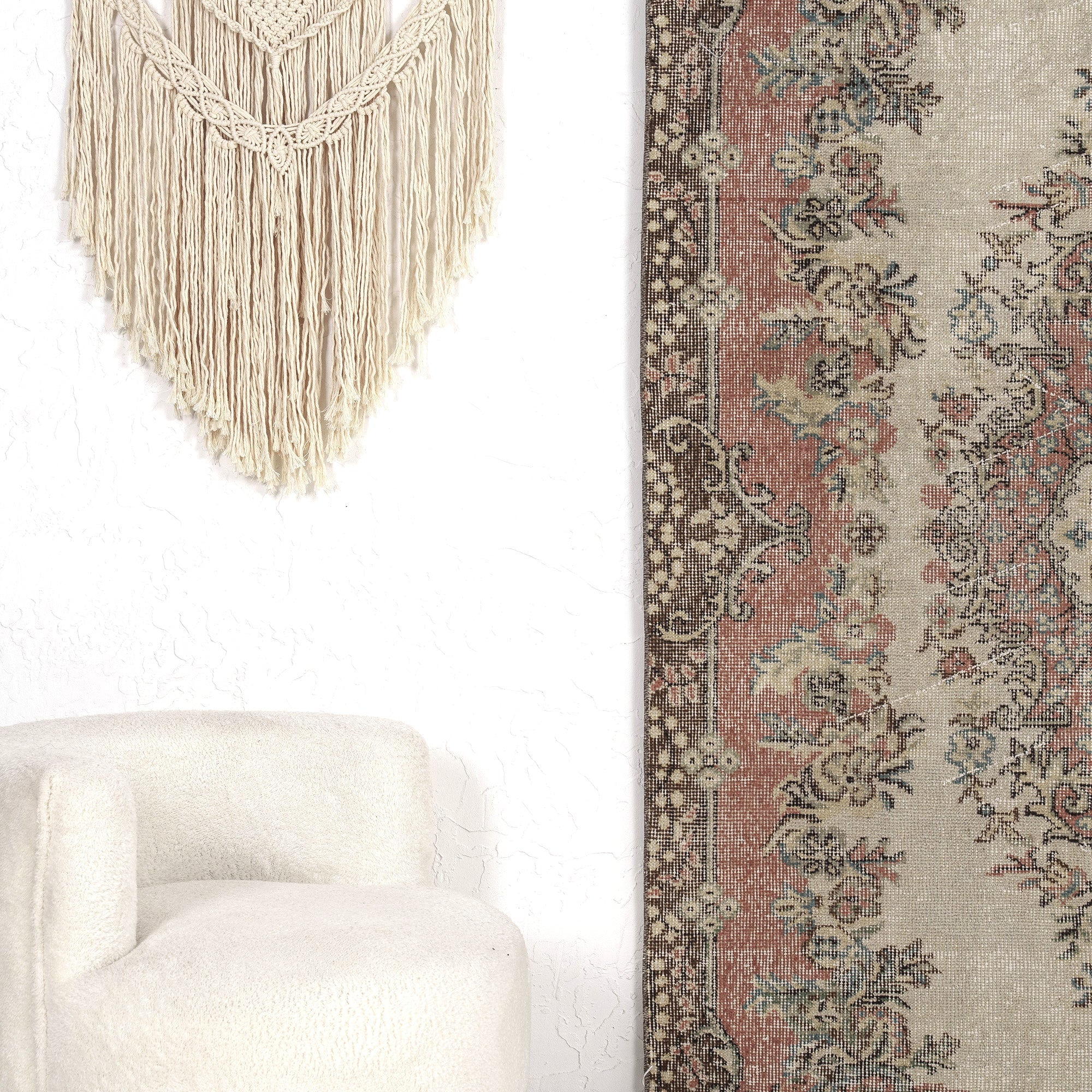 Edana - Turkish Rug, Vintage Charm for Modern Spaces