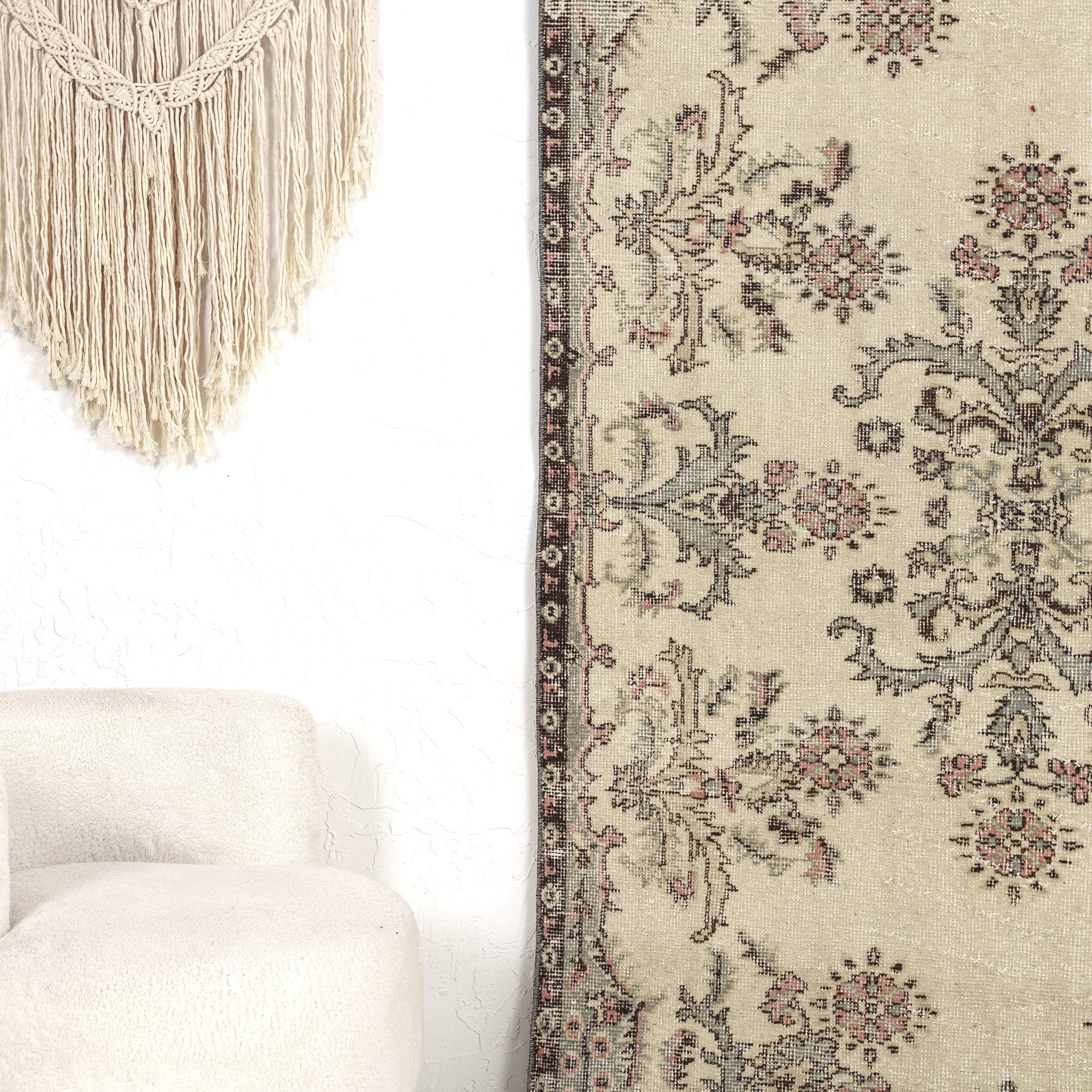 Darellyn - Turkish Rug, Vintage Charm for Modern Spaces