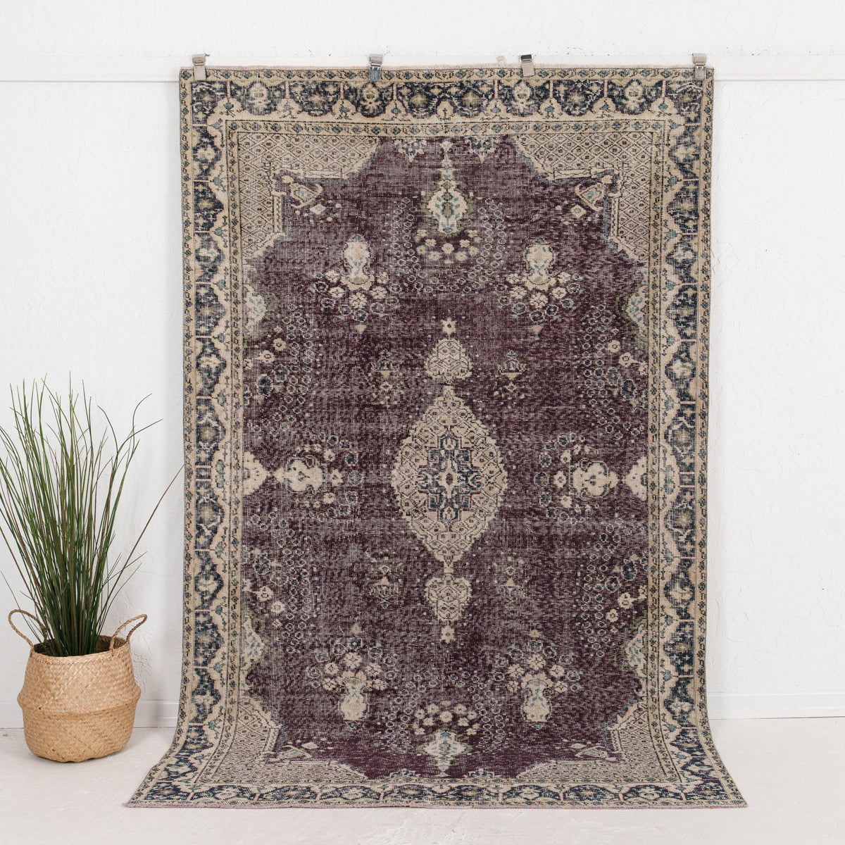 Medium Beige Antique Rug