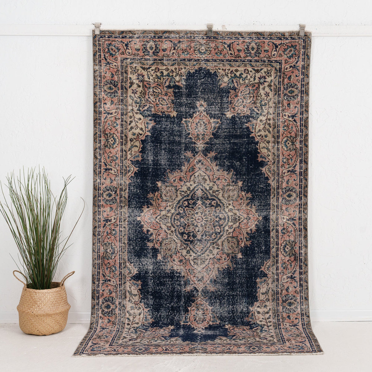 Medium Pink Antique Rug