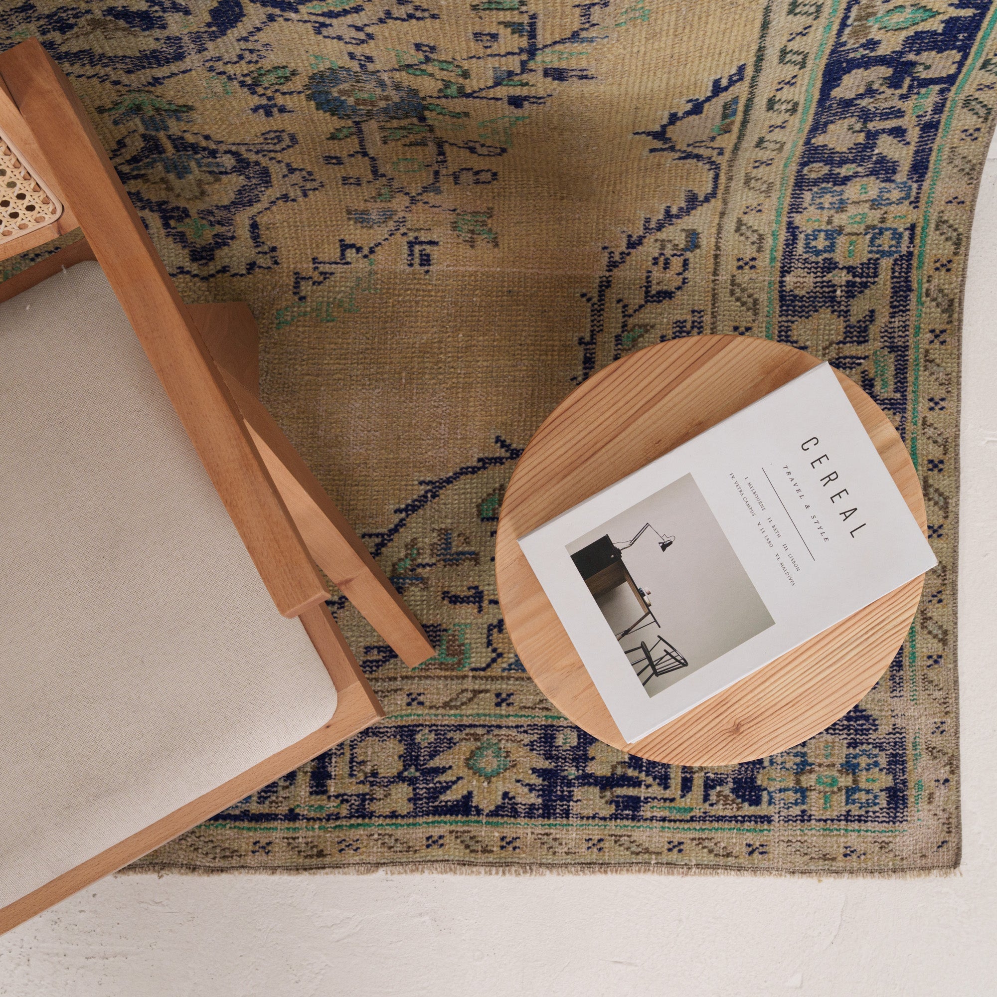 6x9 Beige Turkish Rug