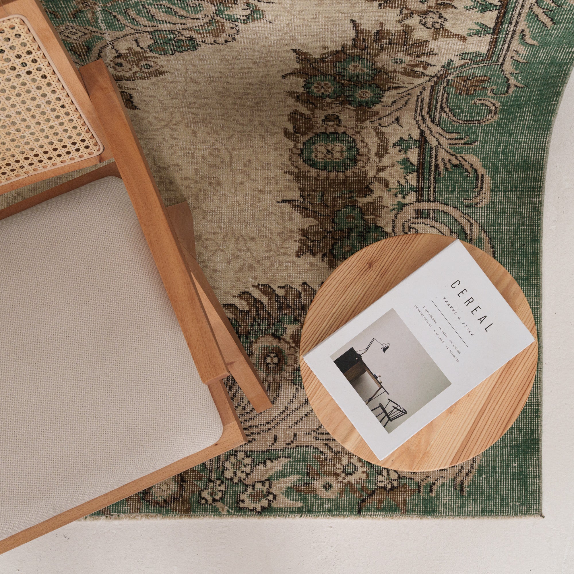6x9 Beige Turkish Rug