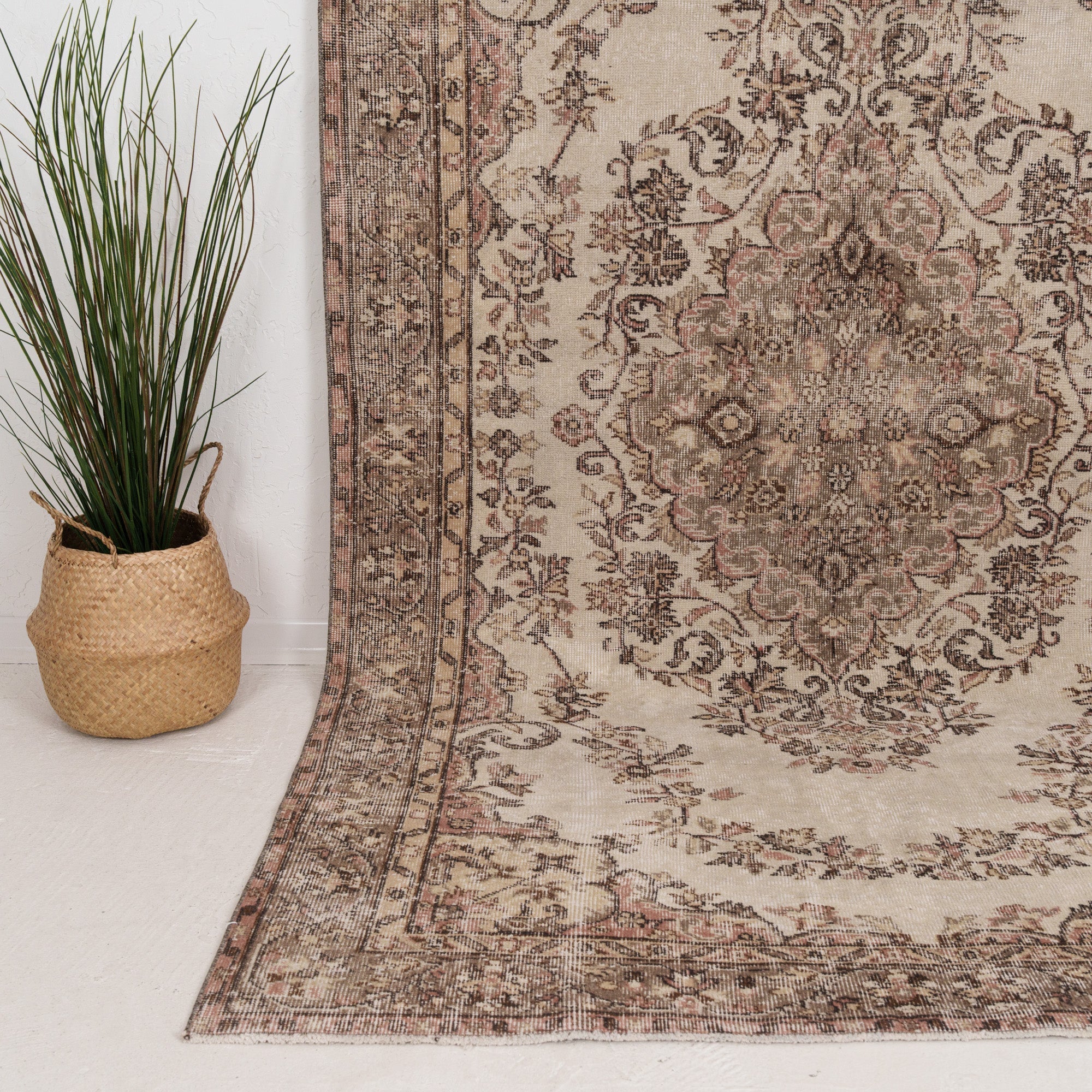 Medium Brown Antique Rug