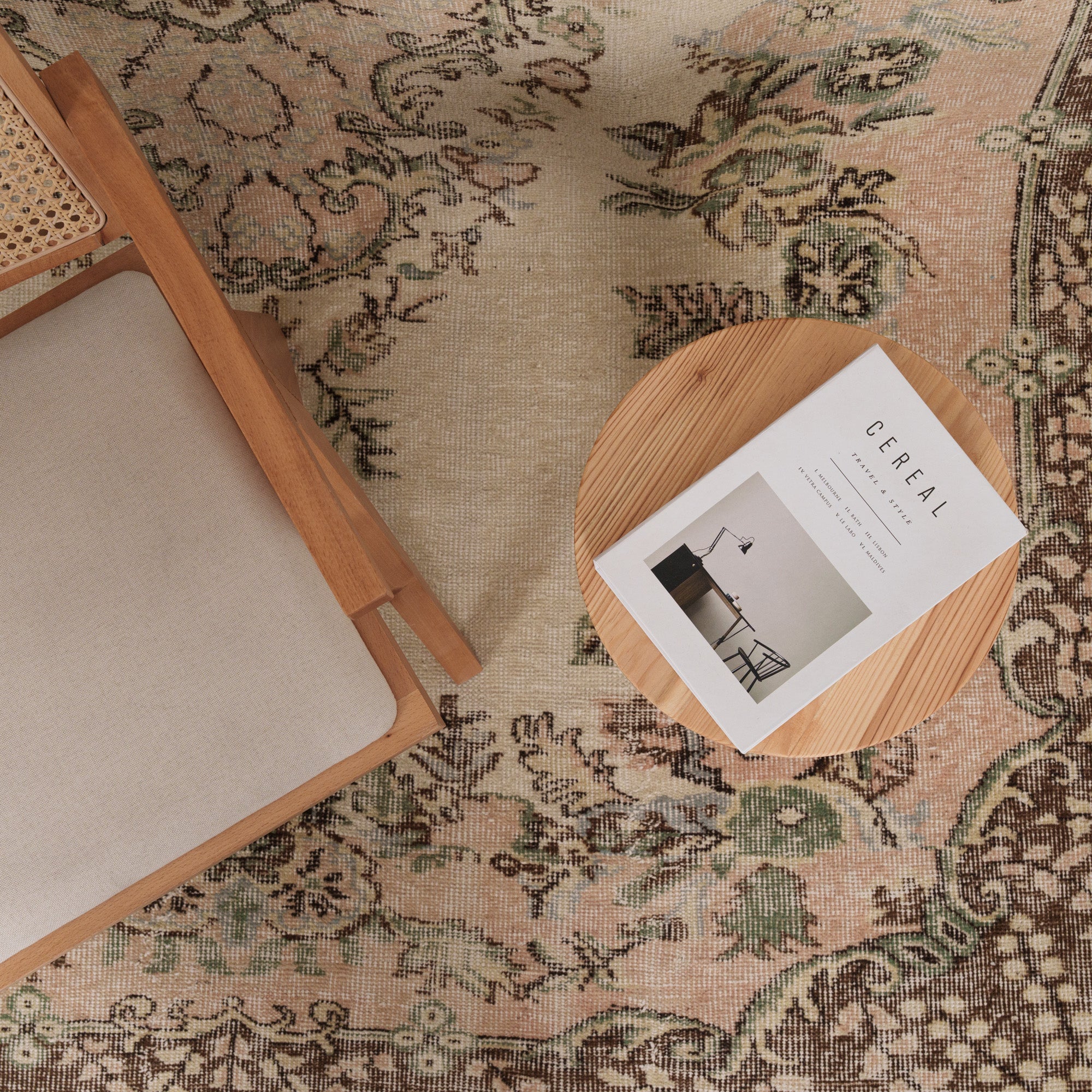 6x10 Beige Turkish Rug