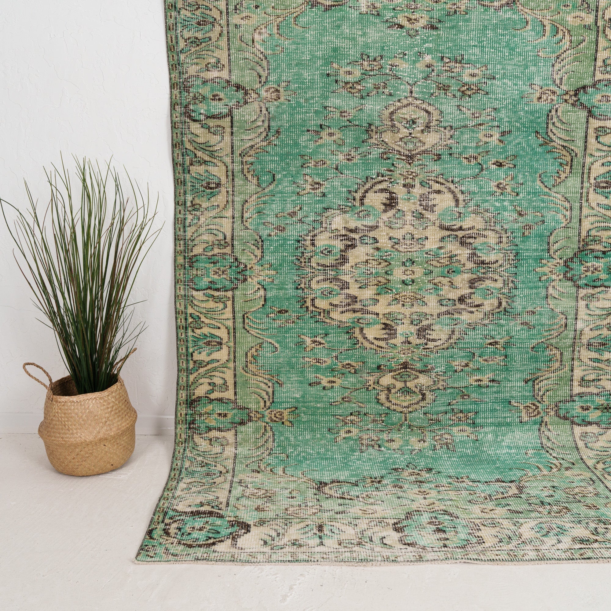 Medium Blue Antique Rug