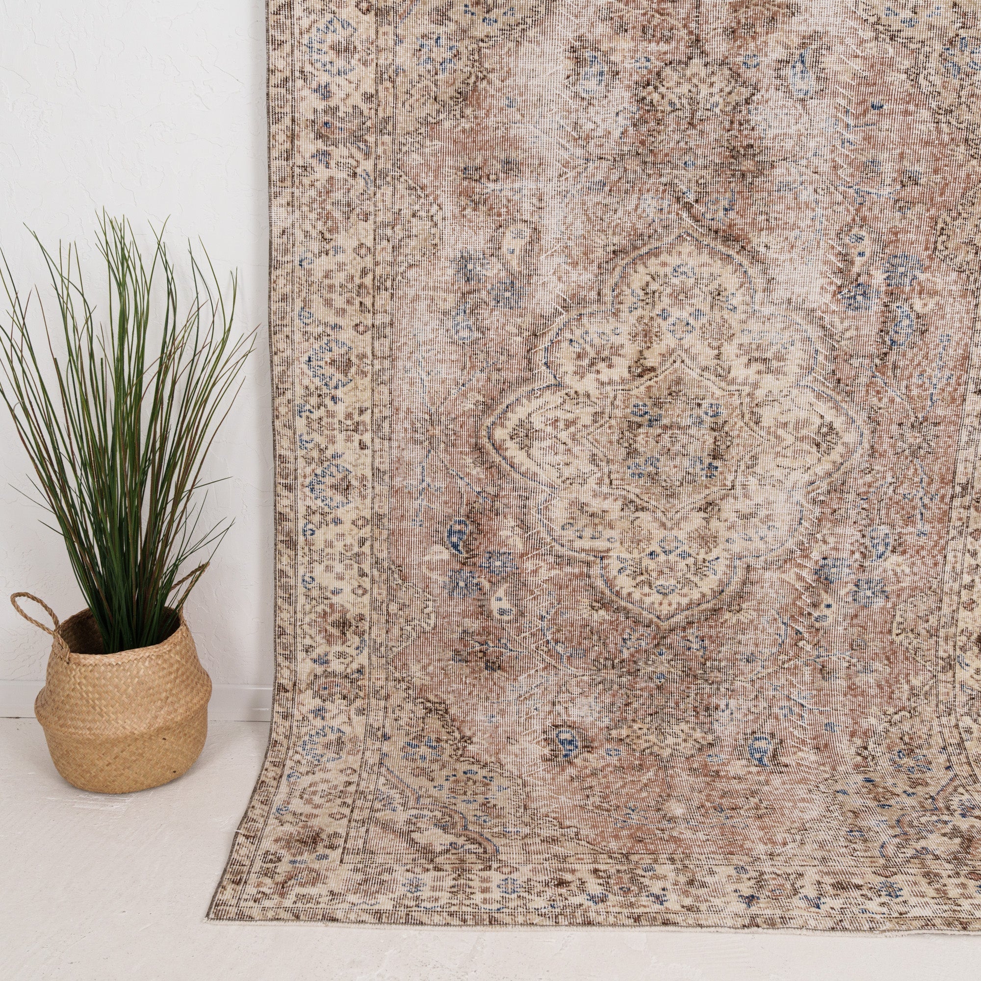 Medium Beige Antique Rug