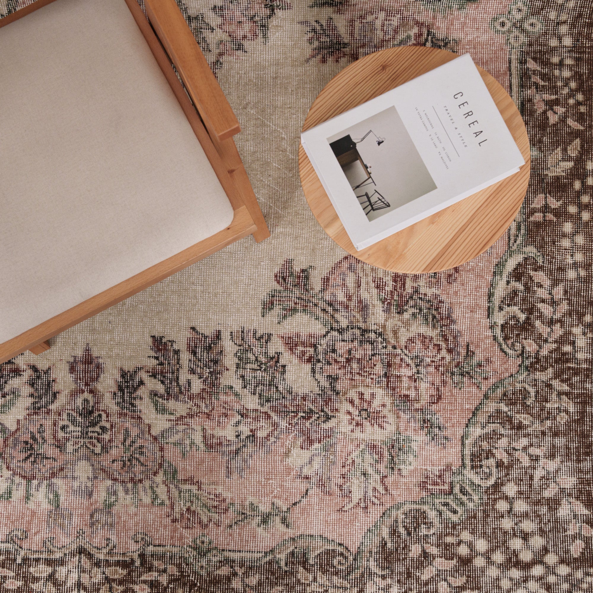 7x11 Beige Turkish Rug