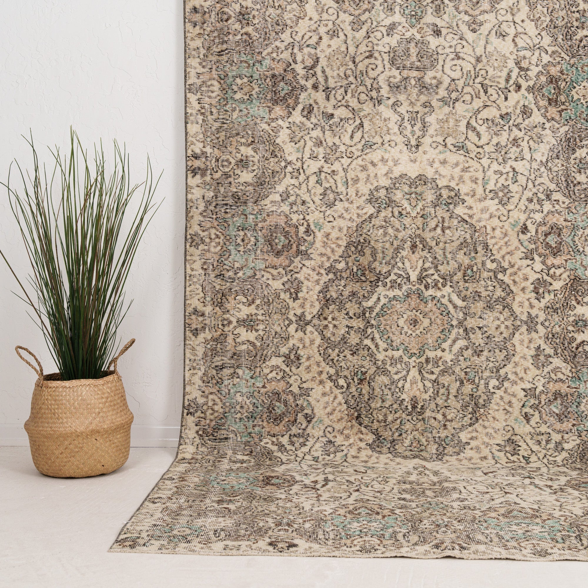 Medium Brown Antique Rug