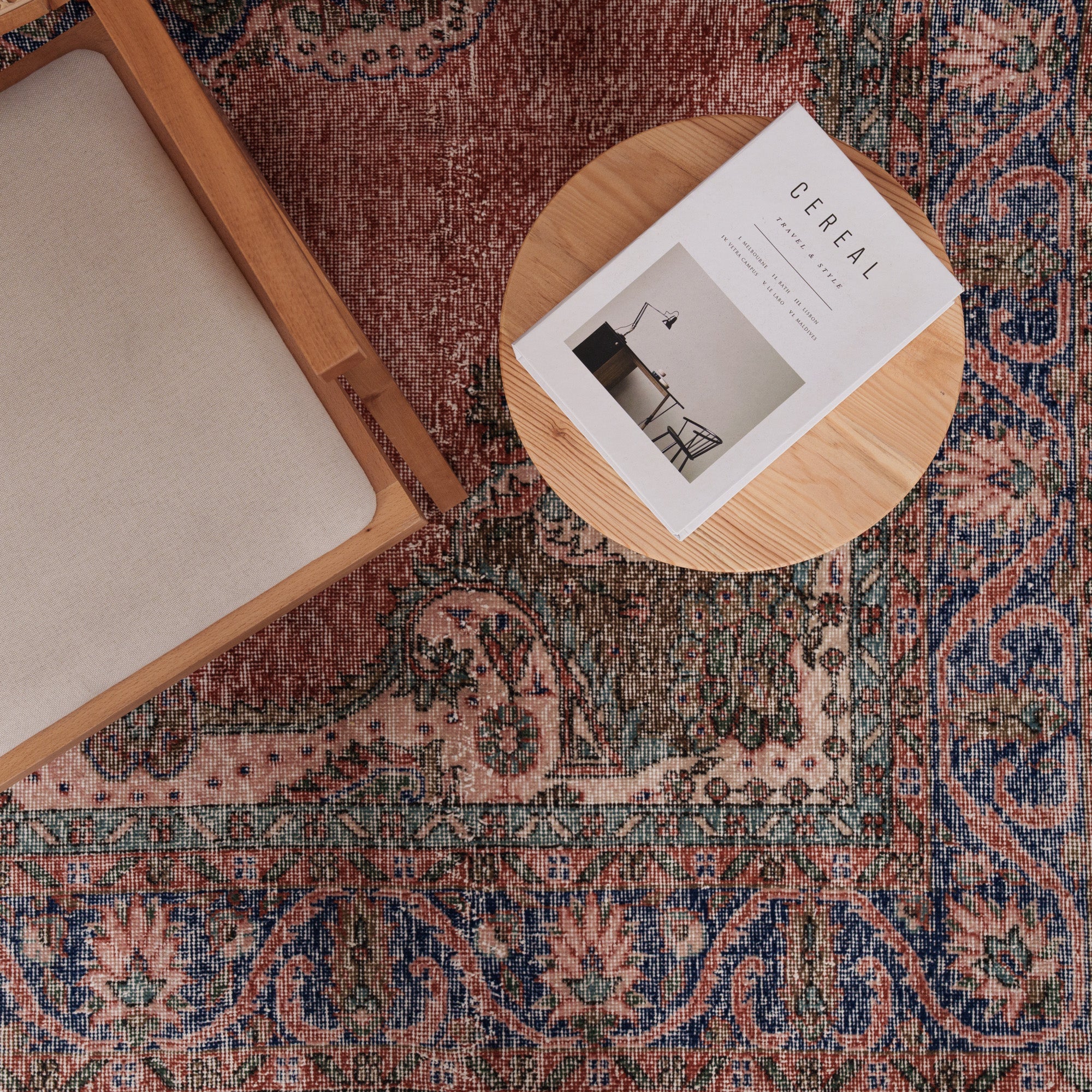 7x10 Red Turkish Rug