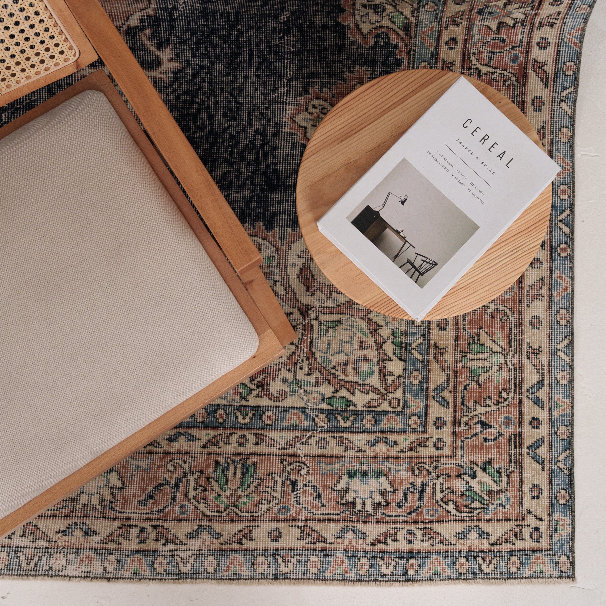 6x9 Blue Turkish Rug